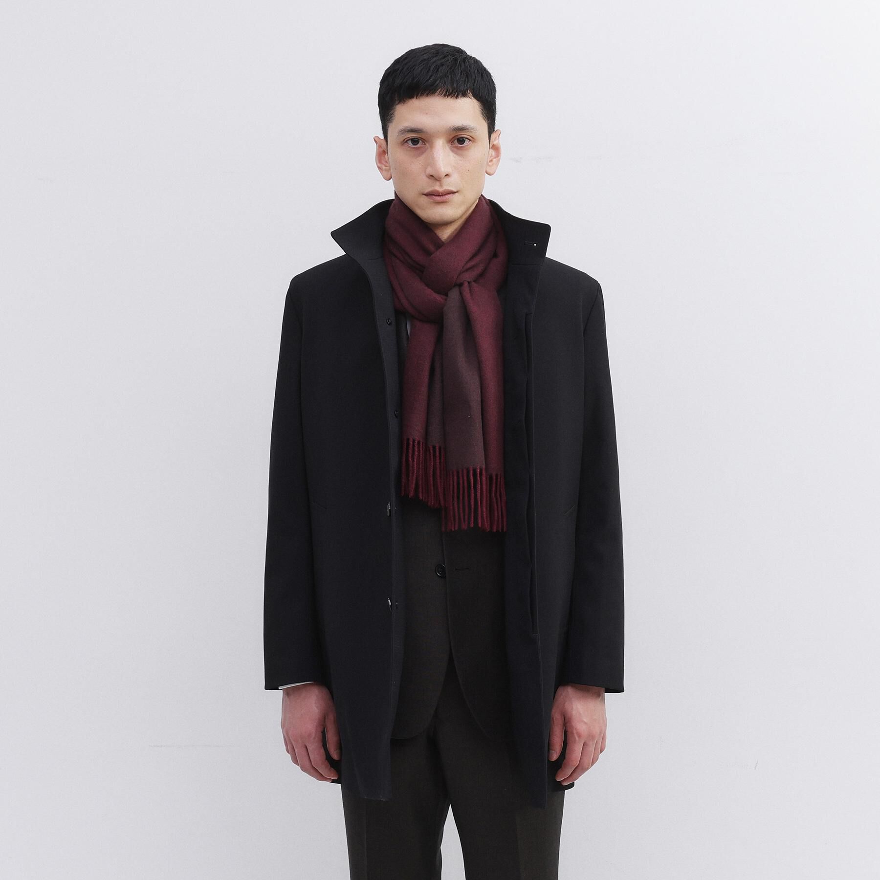 TAKEO KIKUCHI「【洗えるベビーカシミヤ】 ベビーカシミヤ無地マフラー」|ストール|