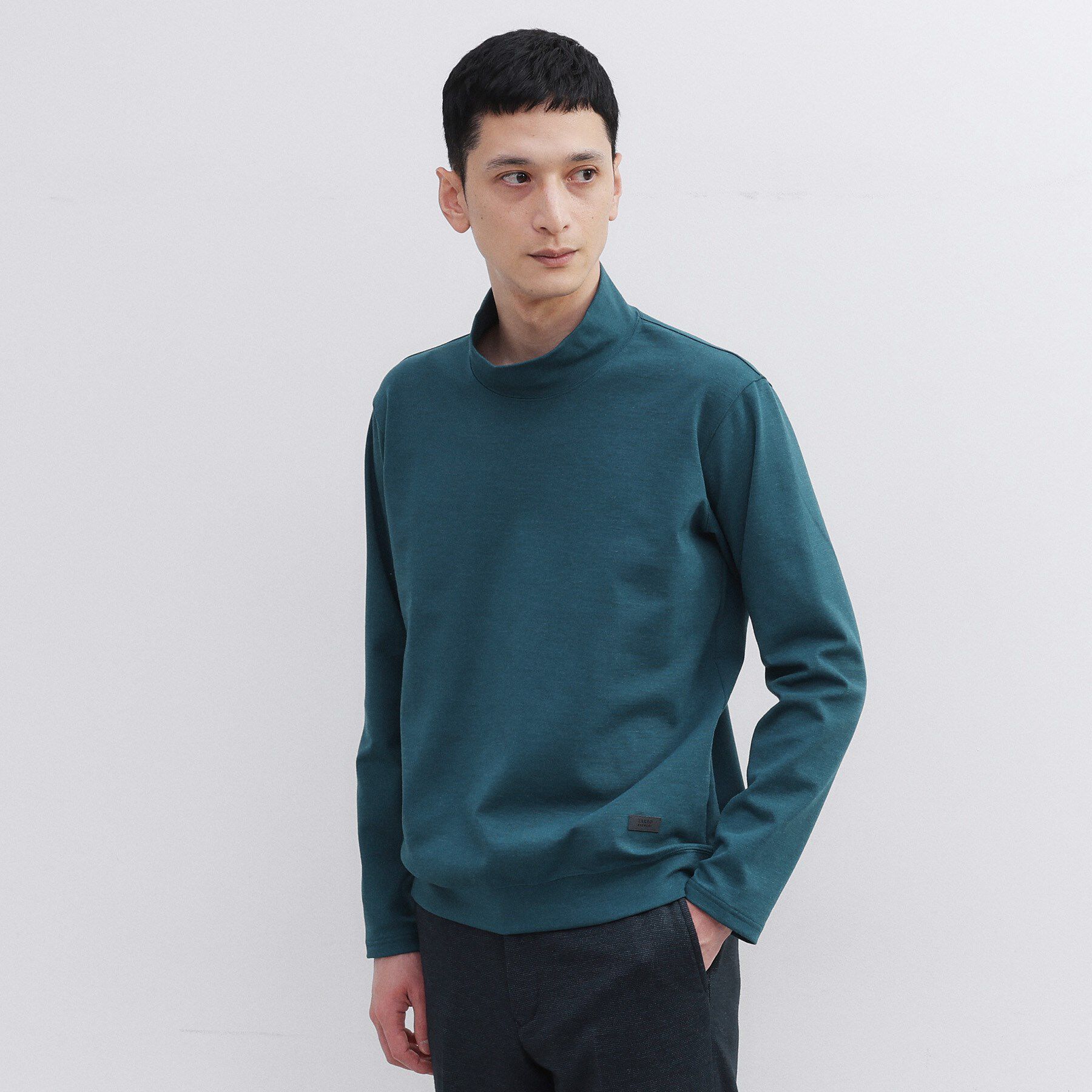 TAKEO KIKUCHI「【Sサイズ～】ウォーム ミラノリブ オフネック プルオーバー」|Tシャツ・カットソー|