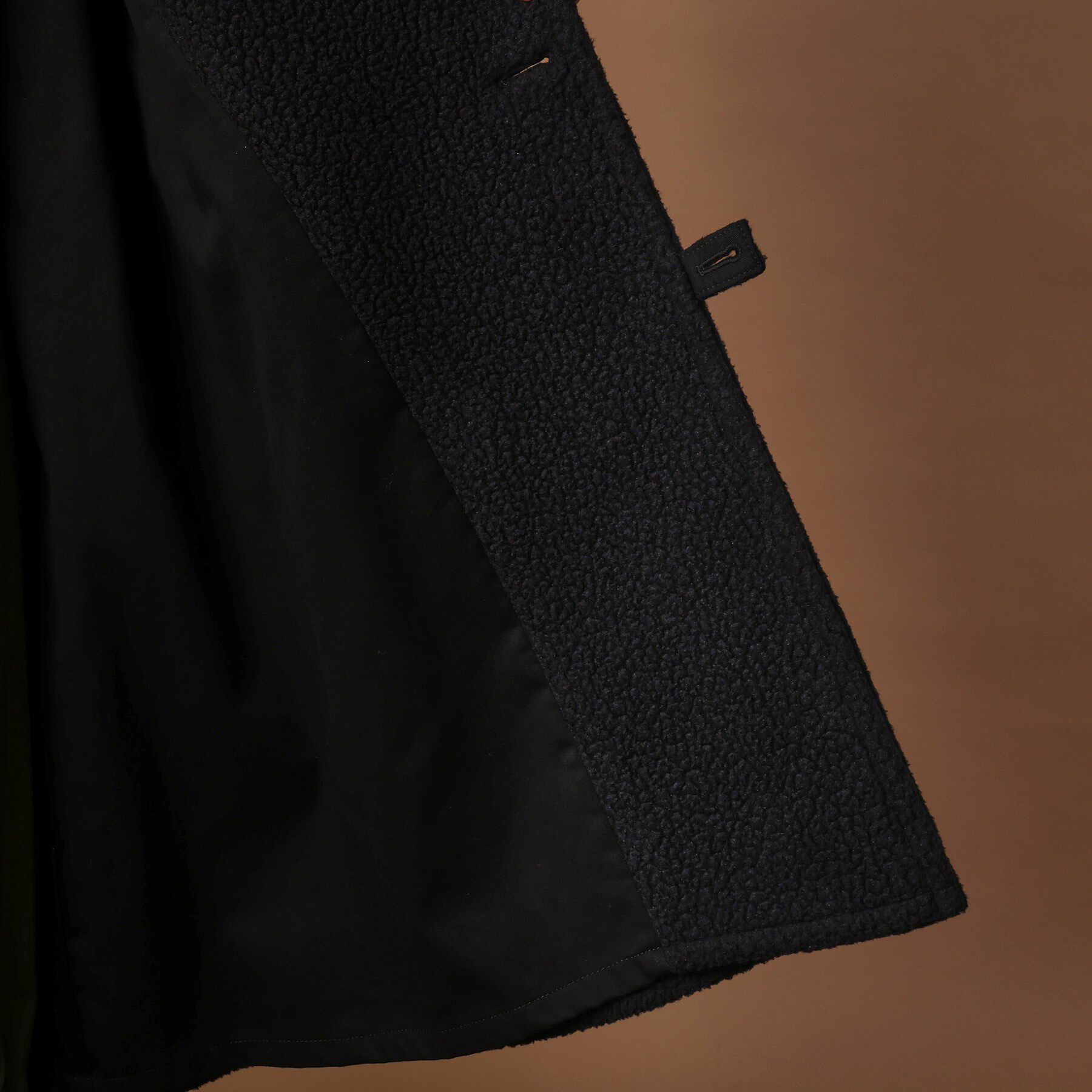 40CARATS&525「ヘヴィーボア バルマカーンコート」|ステンカラーコート|