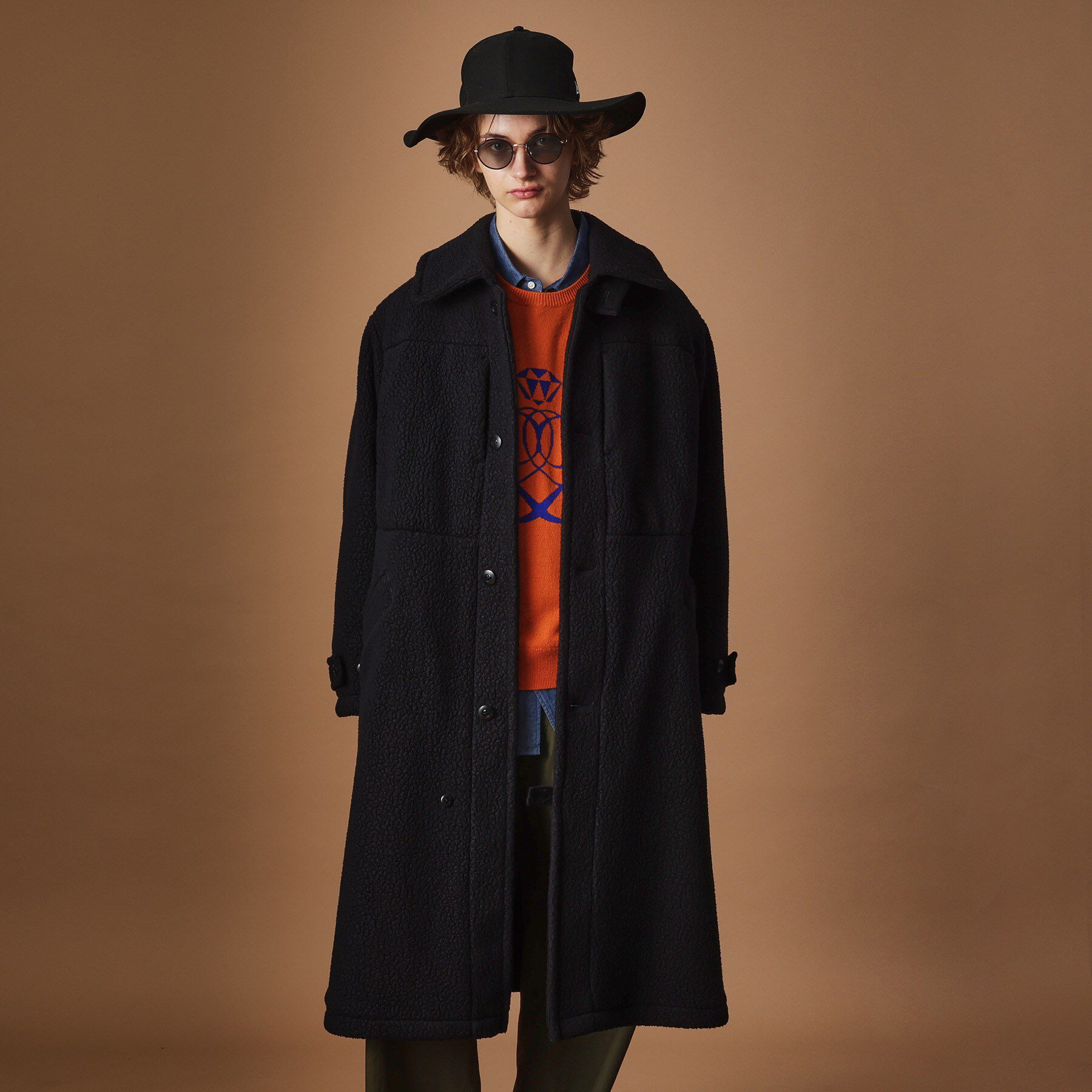 40CARATS&525「ヘヴィーボア バルマカーンコート」|ステンカラーコート|