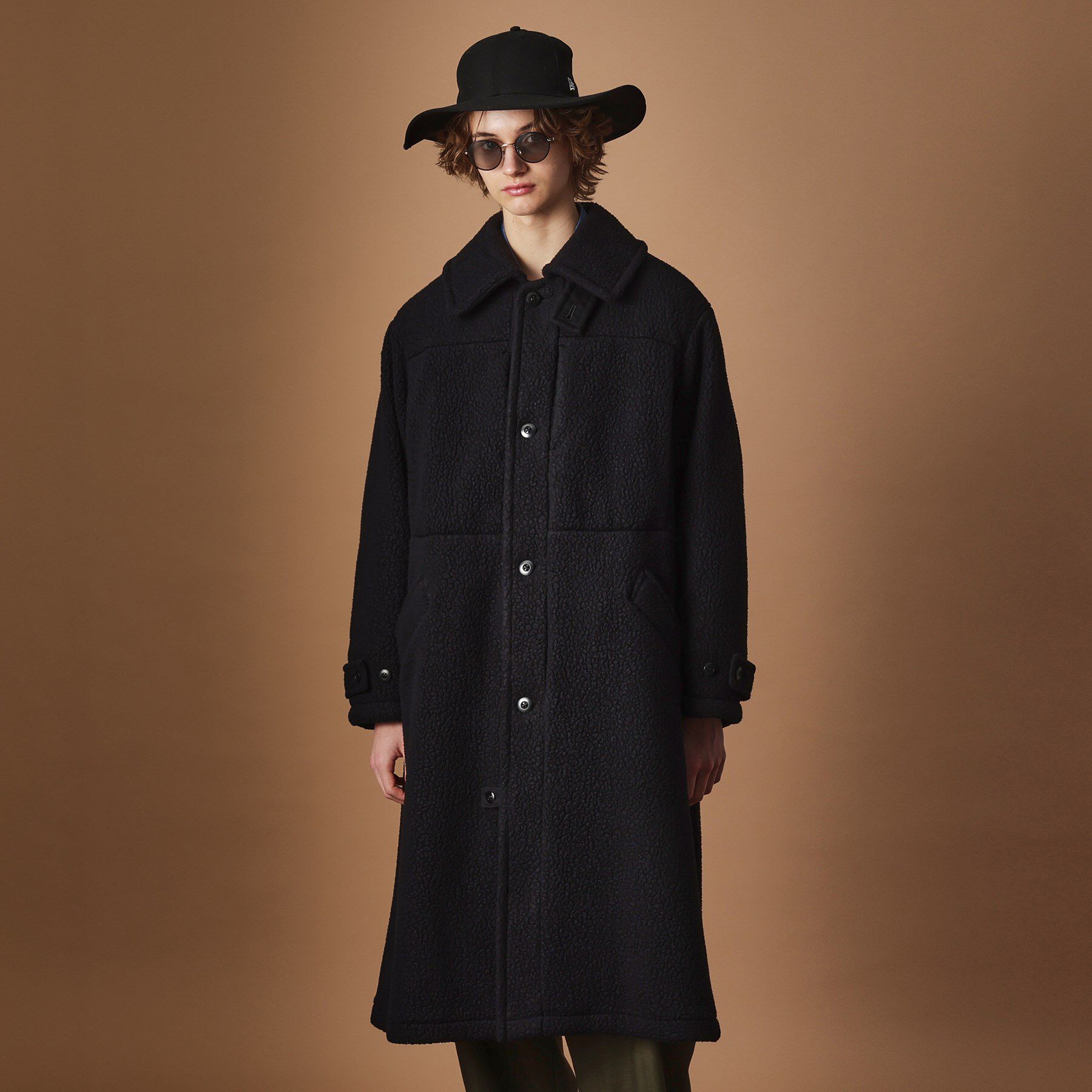 40CARATS&525「ヘヴィーボア バルマカーンコート」|ステンカラーコート|