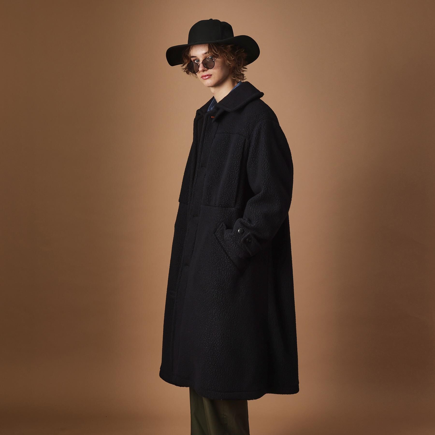 40CARATS&525「ヘヴィーボア バルマカーンコート」|ステンカラーコート|