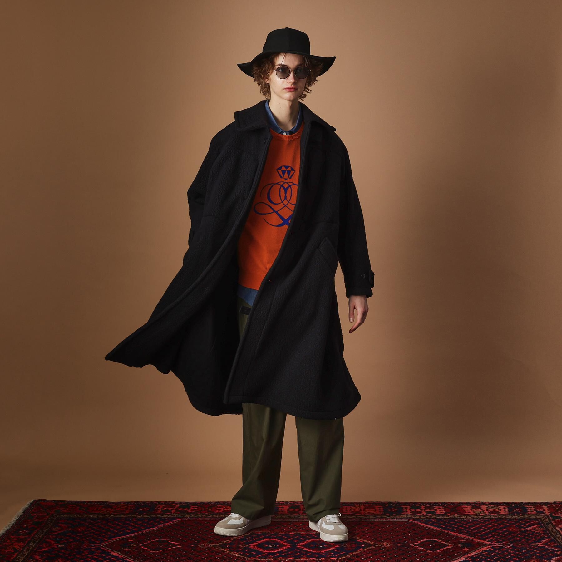 40CARATS&525「ヘヴィーボア バルマカーンコート」|ステンカラーコート|