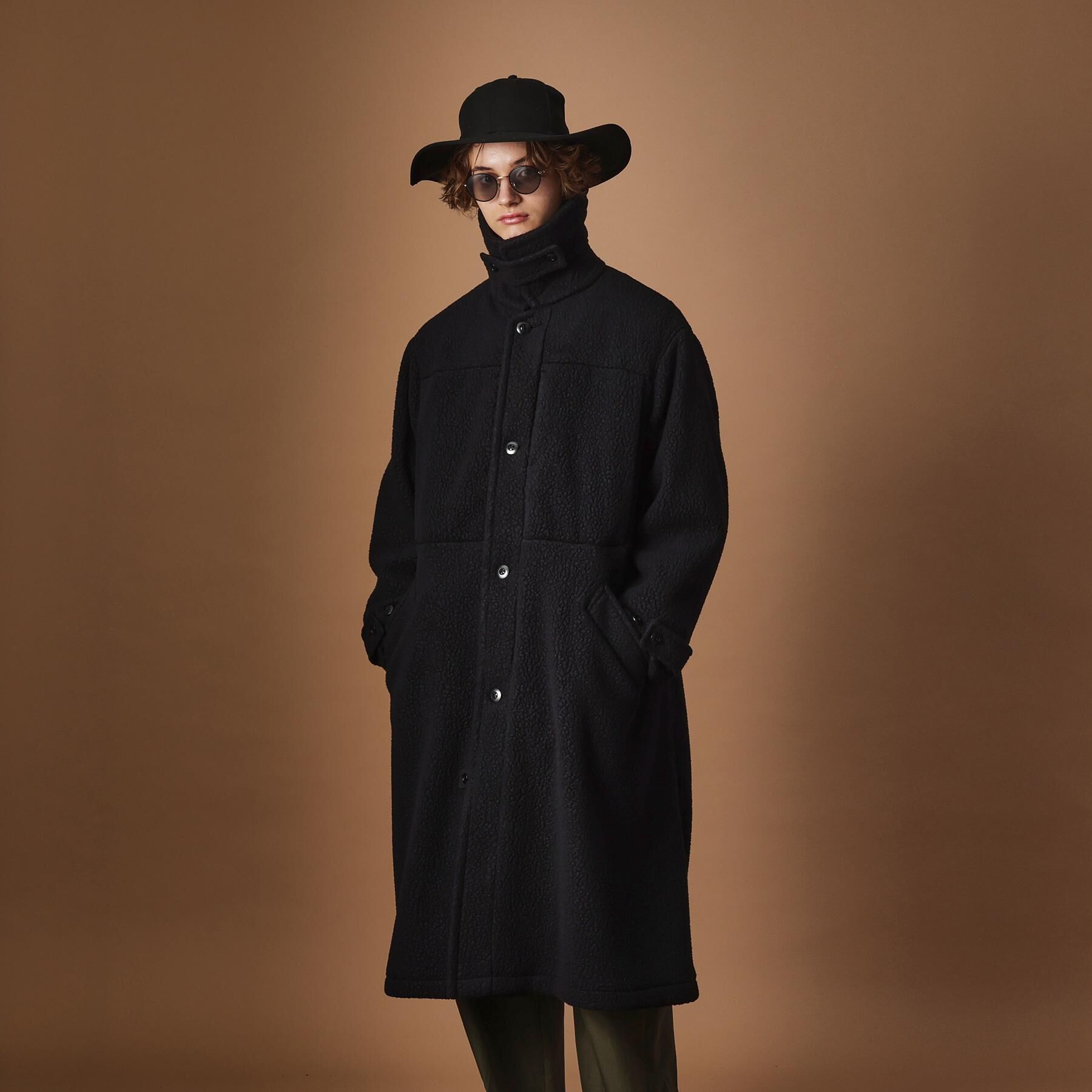 40CARATS&525「ヘヴィーボア バルマカーンコート」|ステンカラーコート|