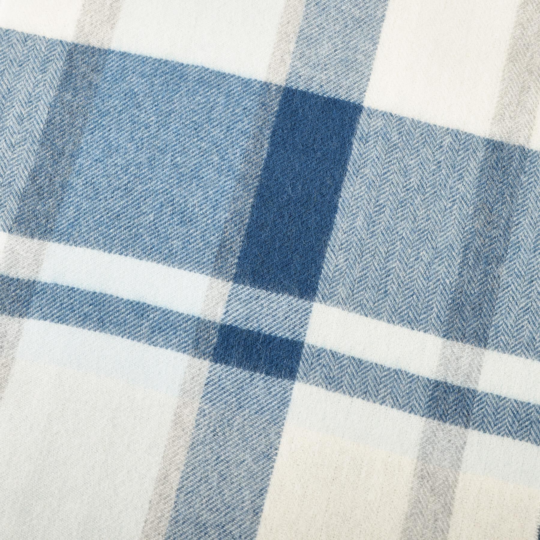 TAKEO KIKUCHI「チェックカシミヤマフラー」|ストール|