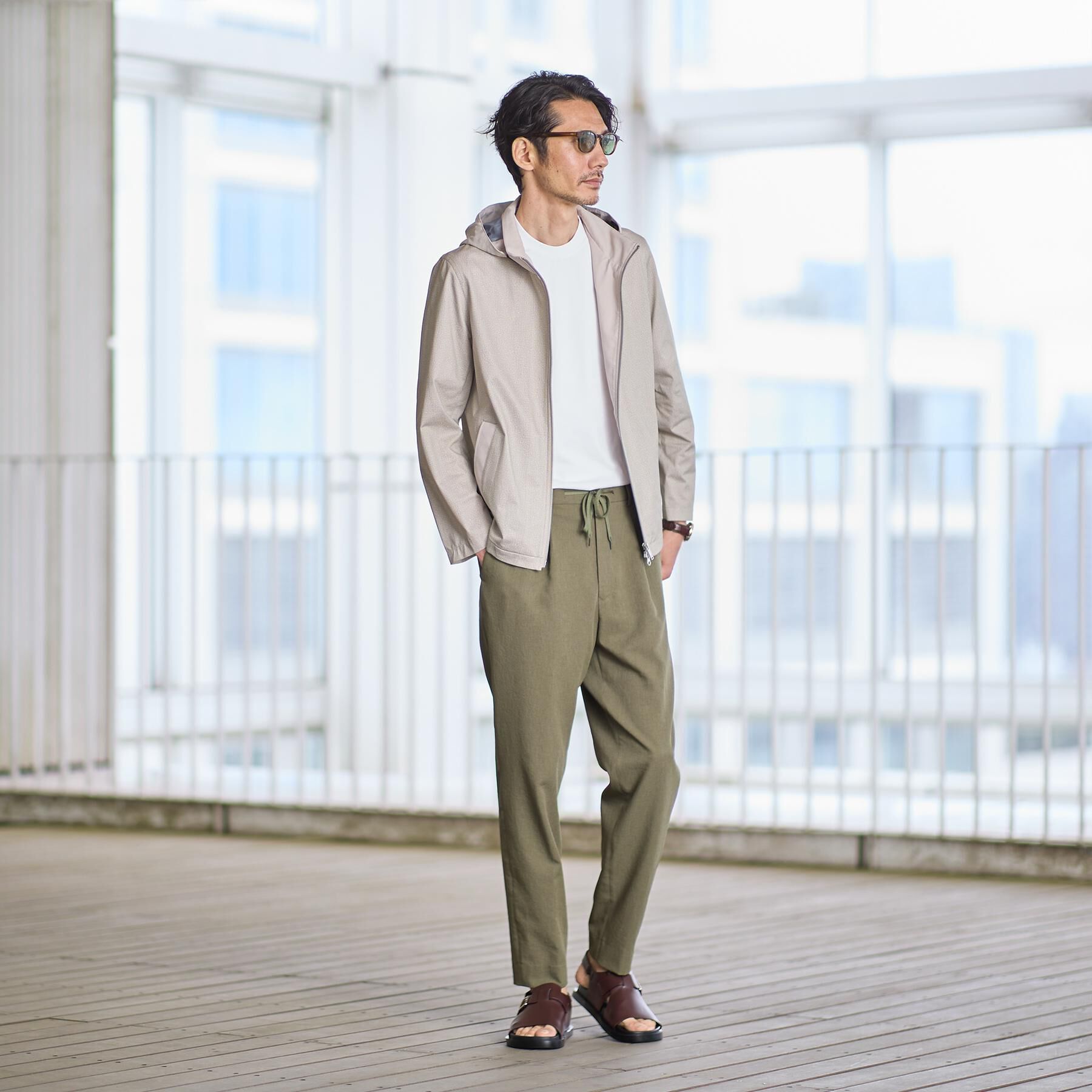 TAKEO KIKUCHI「2WAYアクティブ ライト ブルゾン」|ブルゾン・スタジャン|