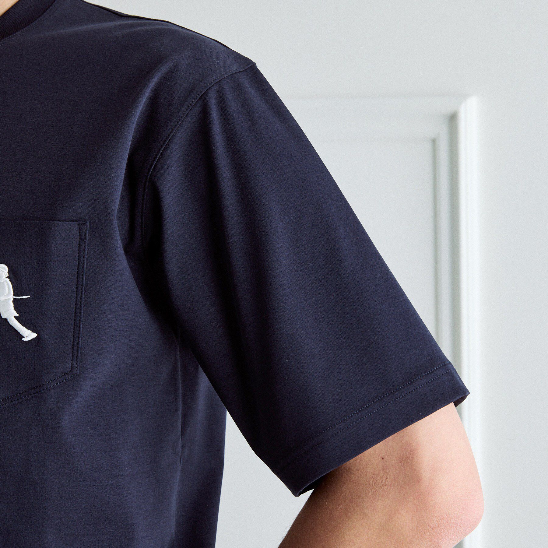 TAKEO KIKUCHI「【BOWLER HAT LABEL】アイスクリアコットンボーラーハットウォーカー 半袖ポケT」|Tシャツ・カットソー|