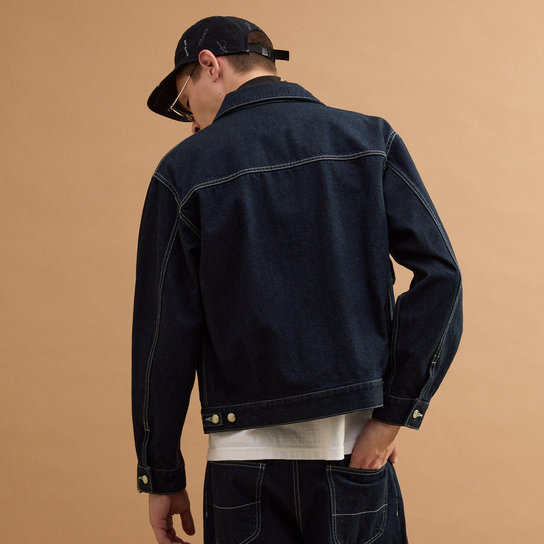 40CARATS&525「コットンデニムGジャン」|デニムジャケット|