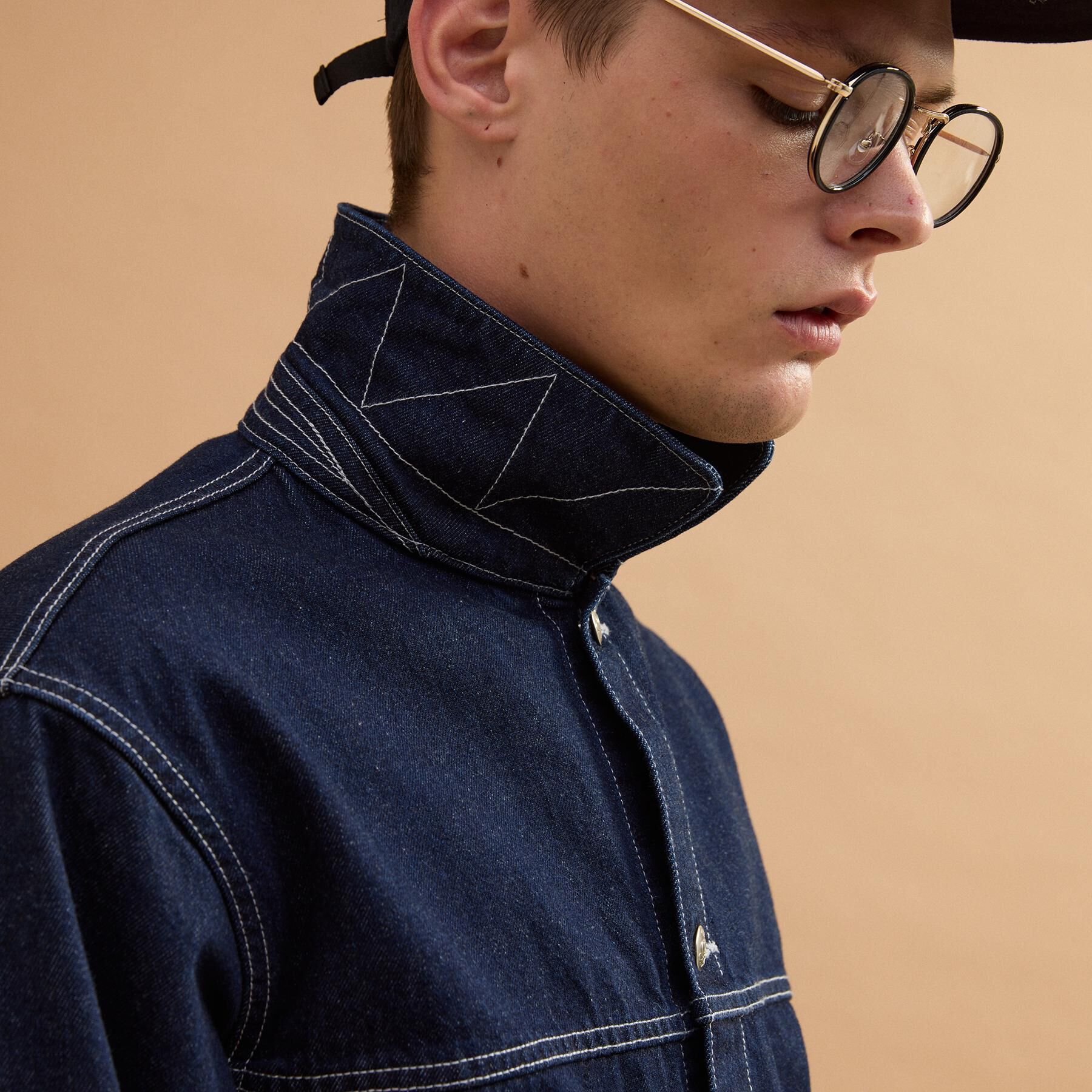 40CARATS&525「コットンデニムGジャン」|デニムジャケット|