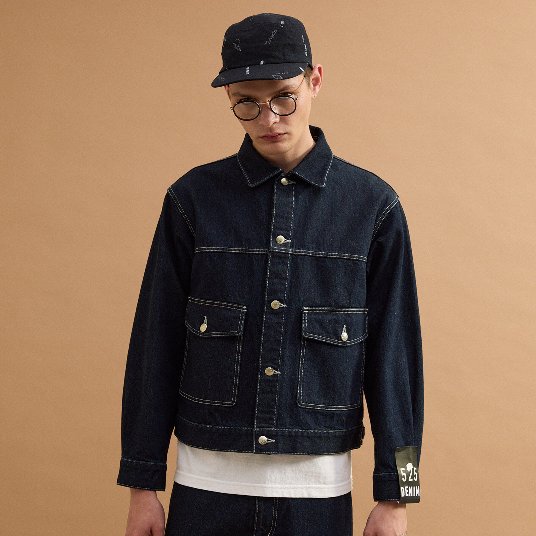 40CARATS&525「コットンデニムGジャン」|デニムジャケット|
