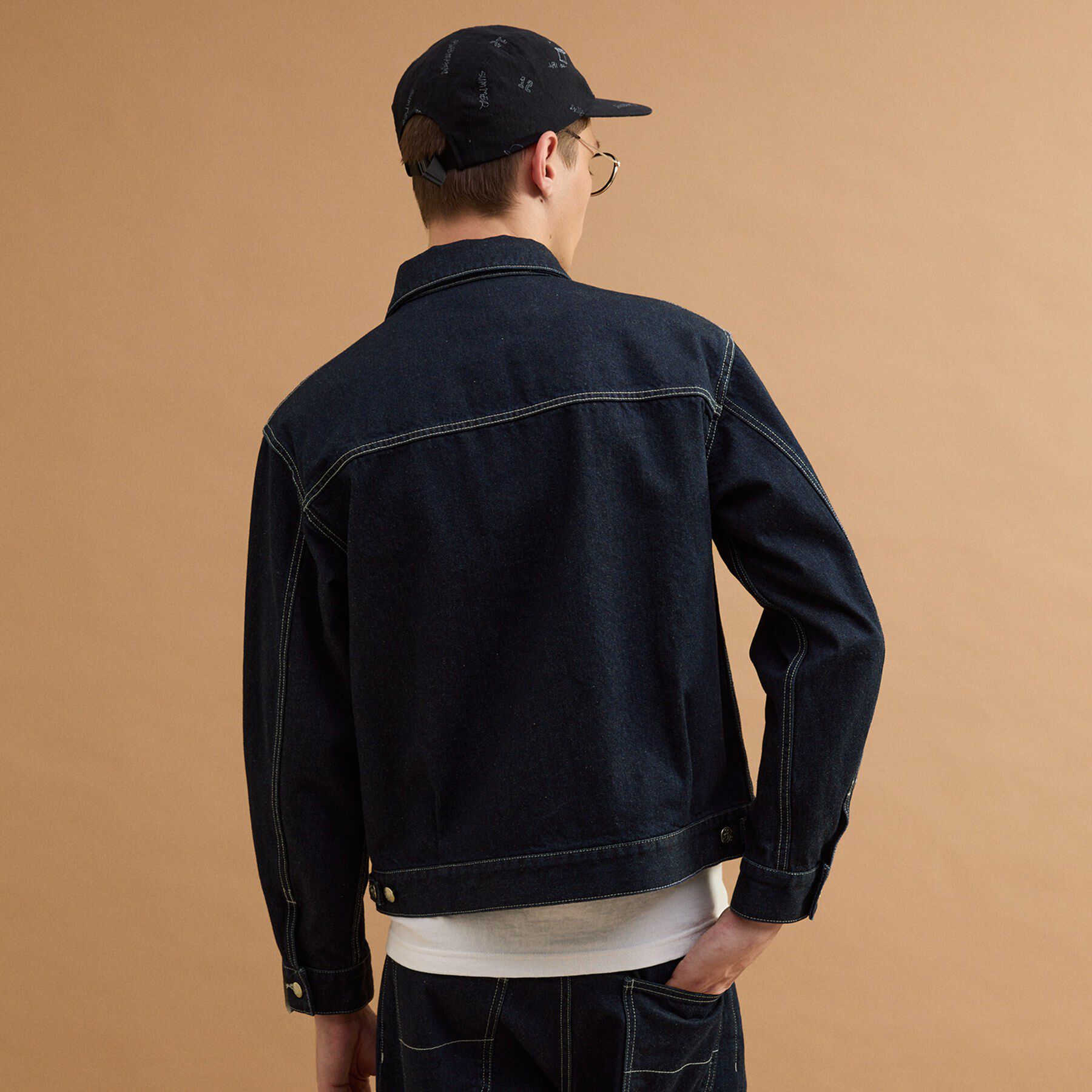 40CARATS&525「コットンデニムGジャン」|デニムジャケット|