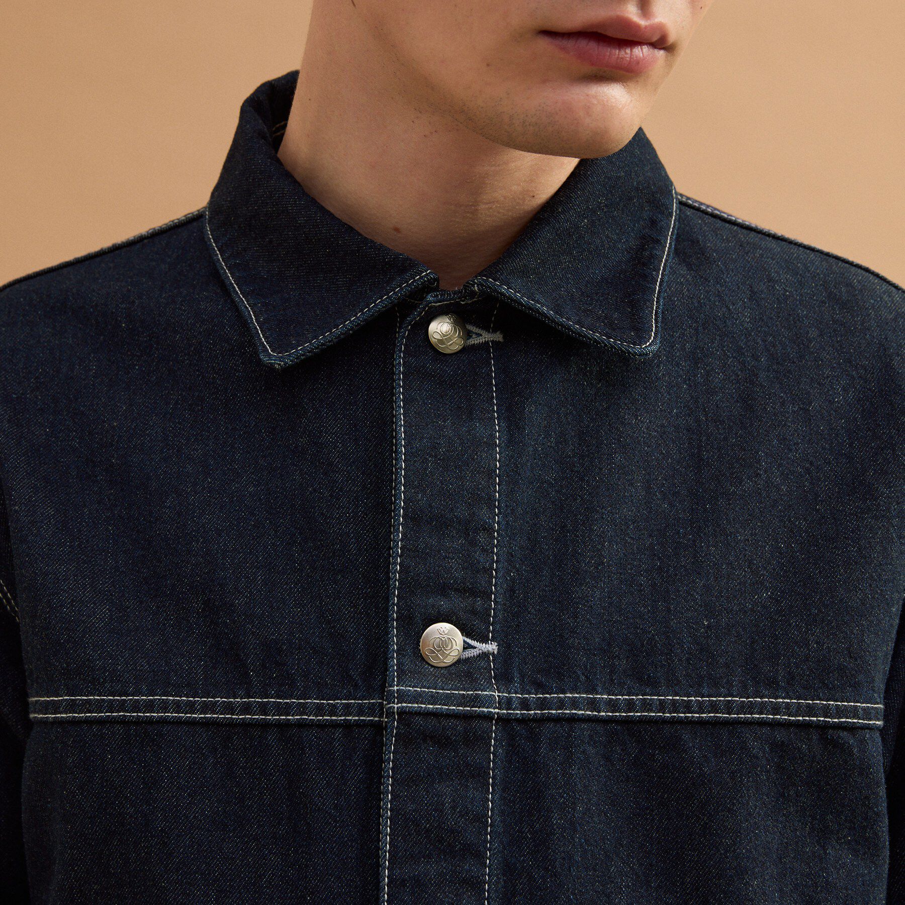 40CARATS&525「コットンデニムGジャン」|デニムジャケット|