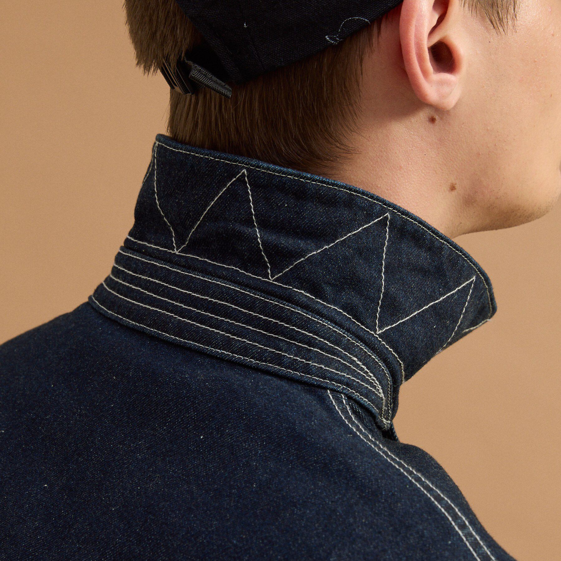 40CARATS&525「コットンデニムGジャン」|デニムジャケット|