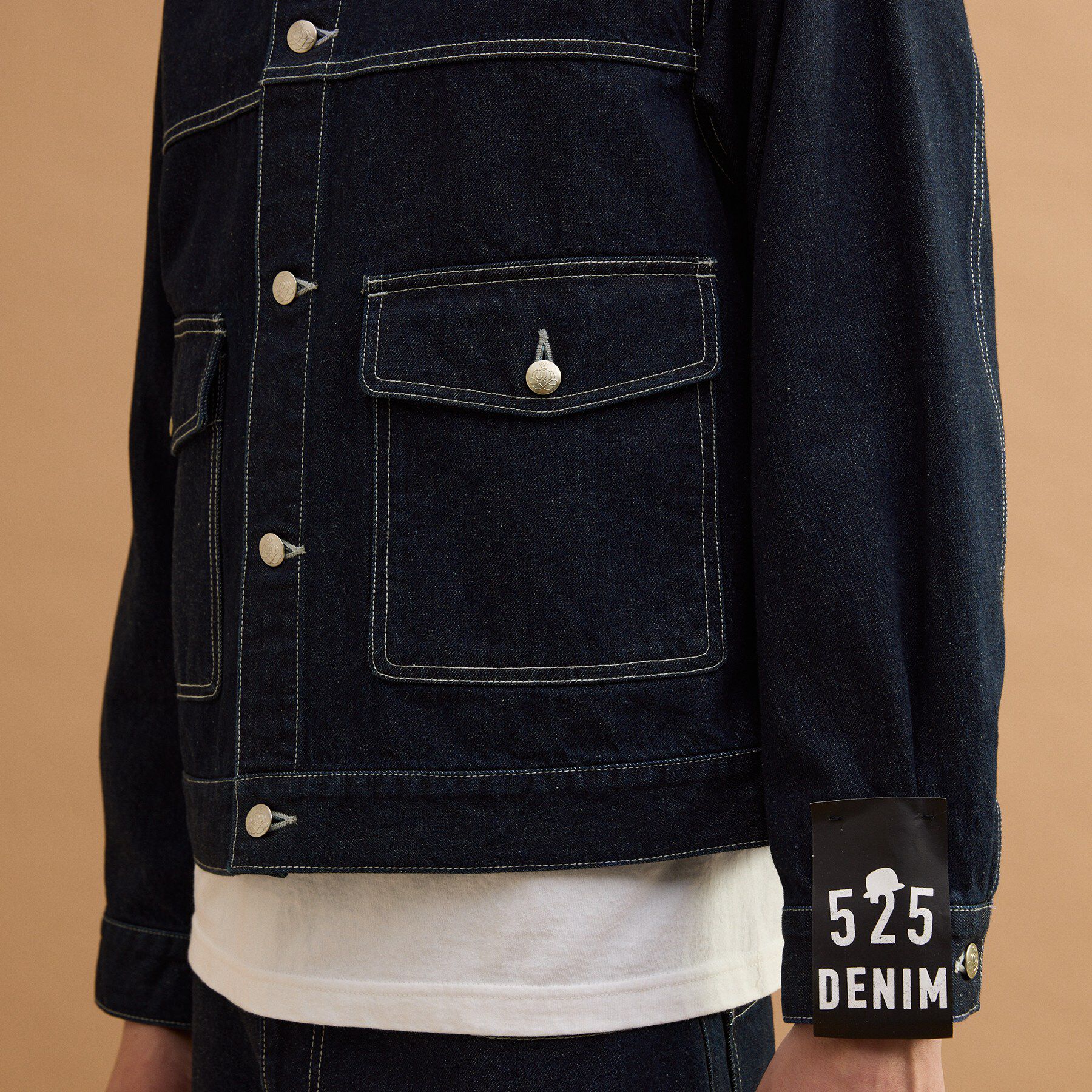 40CARATS&525「コットンデニムGジャン」|デニムジャケット|