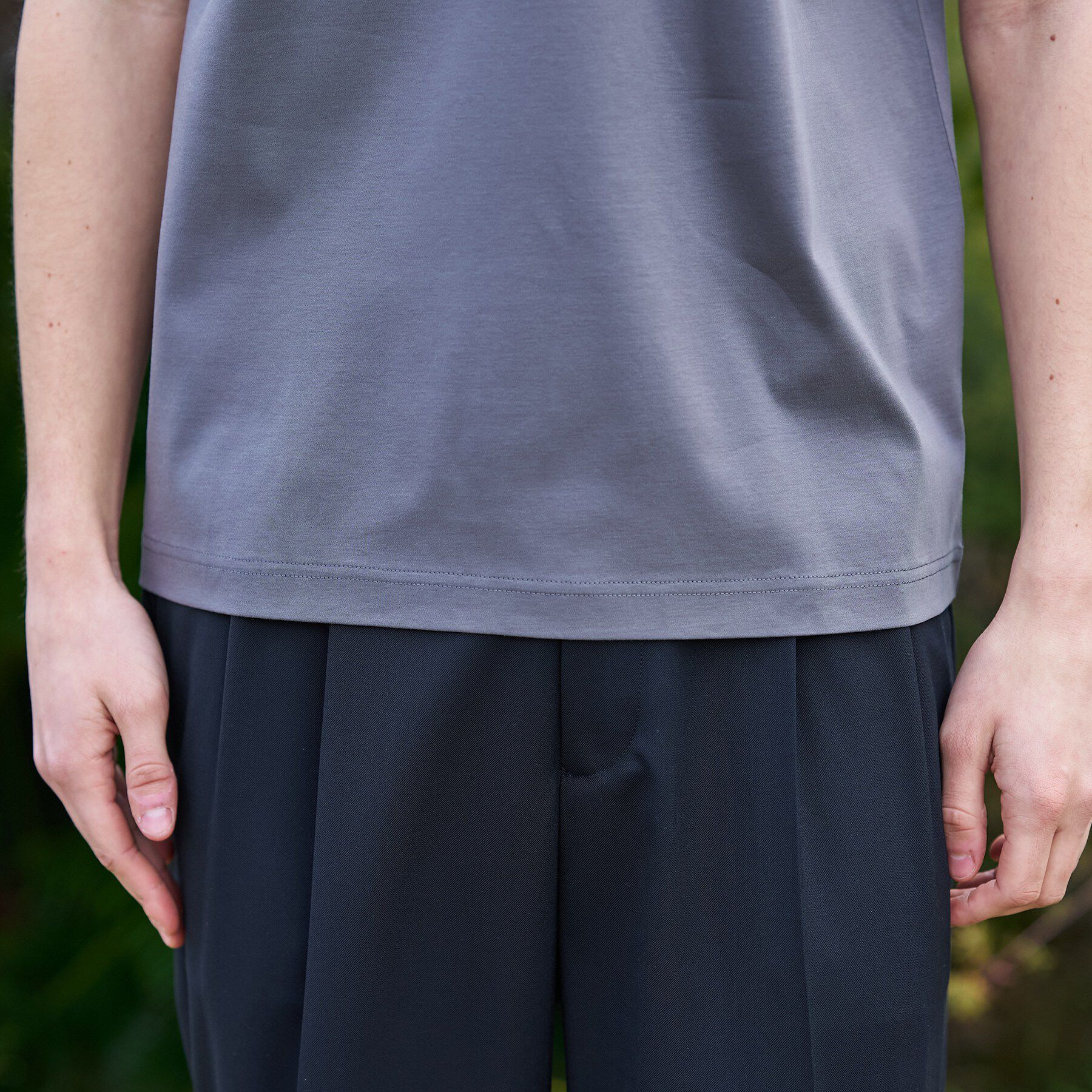 TAKEO KIKUCHI「【BOWLER HAT LABEL】アイスクリアコットン ピンナップガール 半袖Tシャツ」|Tシャツ・カットソー|