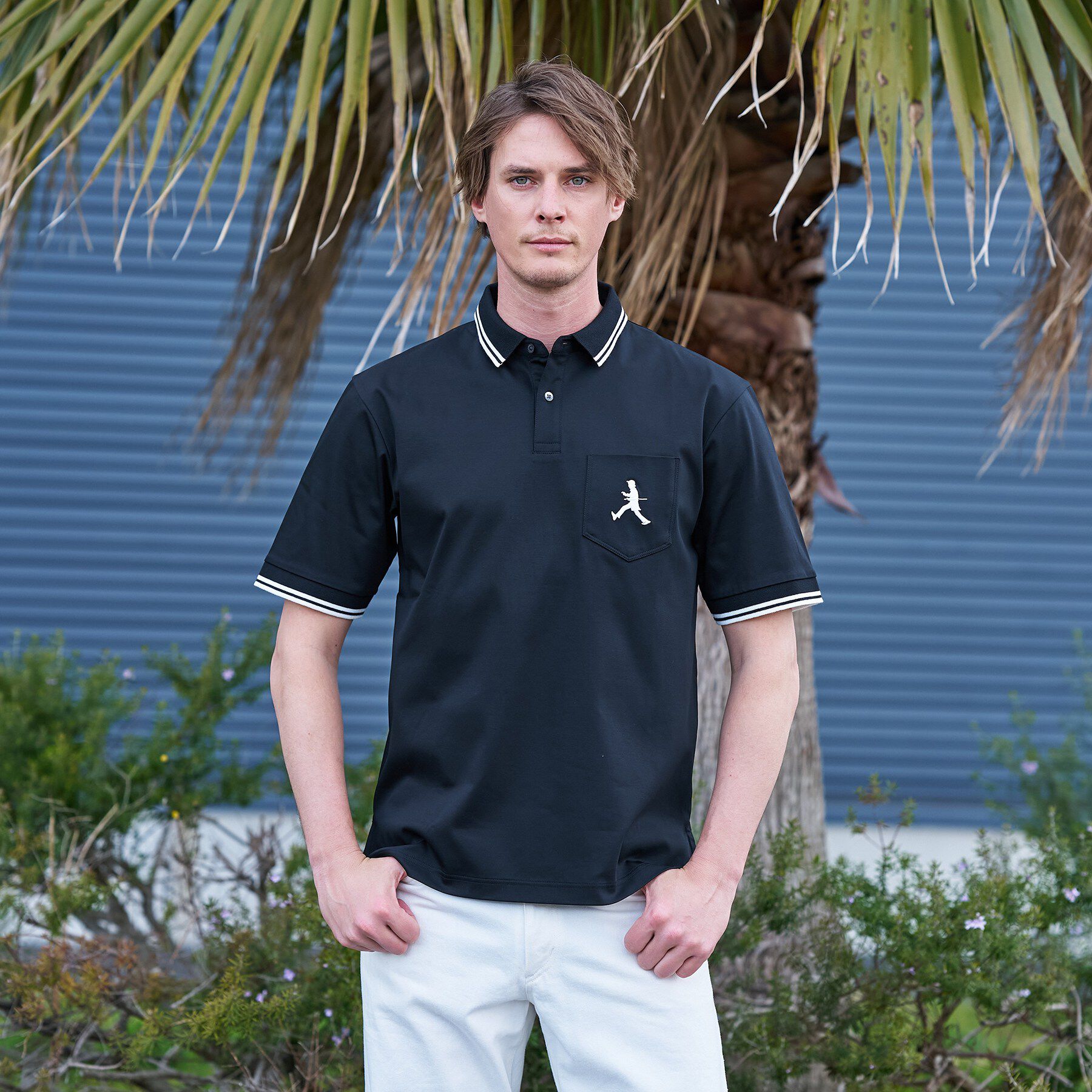 TAKEO KIKUCHI「【BOWLER HAT LABEL】アイスクリアコットン ボーラーハットウォーカー ポロシャツ」|ポロシャツ|