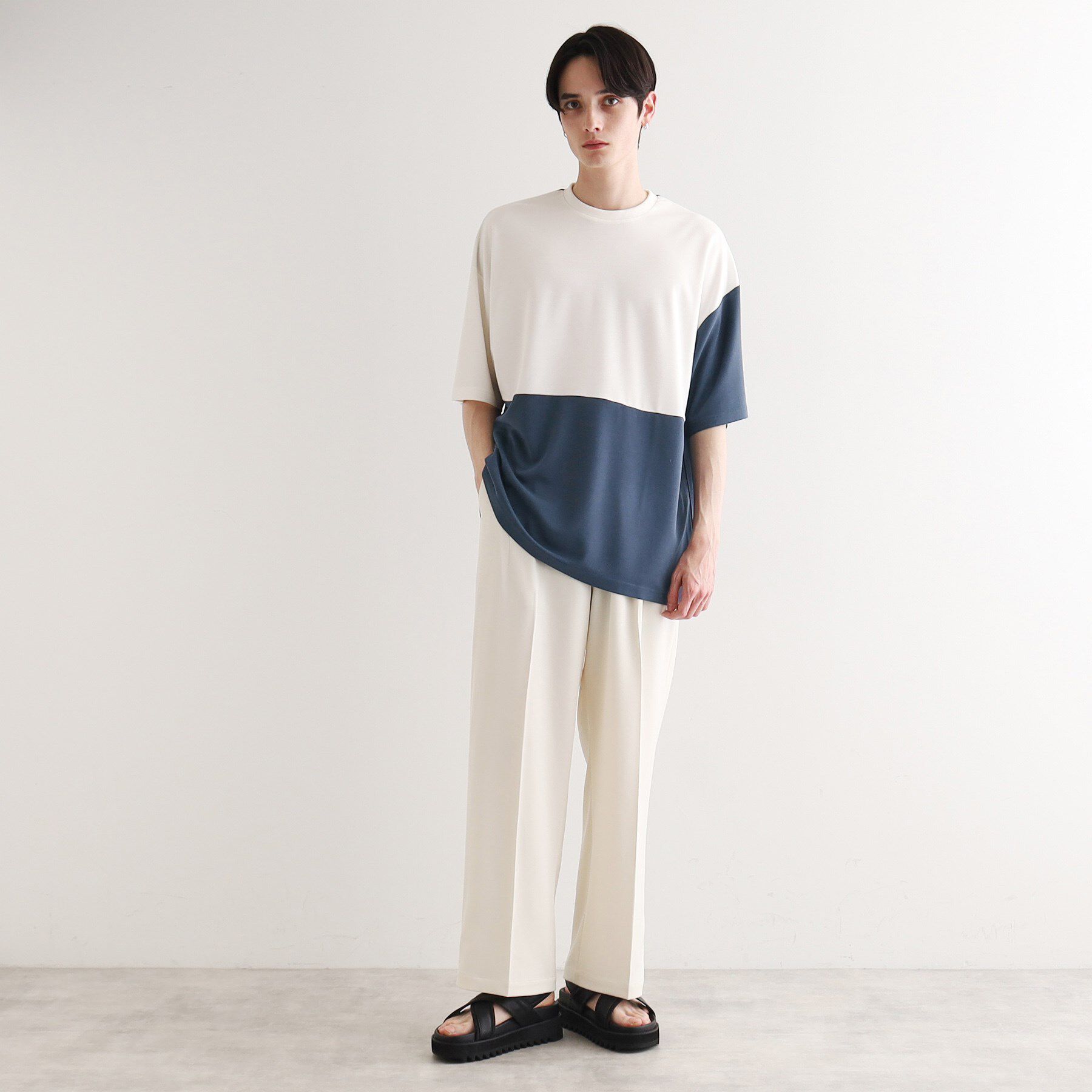 tk.TAKEO KIKUCHI「【UV／接触冷感】切替アソートTシャツ」|Tシャツ・カットソー|