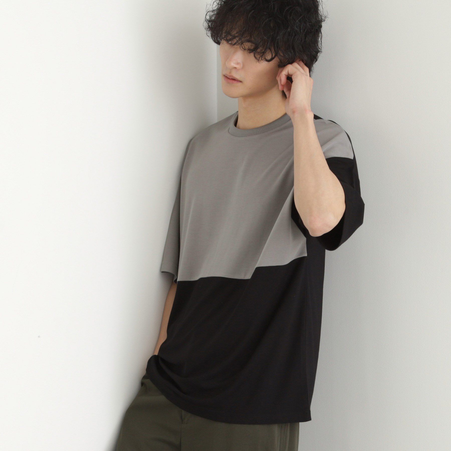 tk.TAKEO KIKUCHI「【UV／接触冷感】切替アソートTシャツ」|Tシャツ・カットソー|