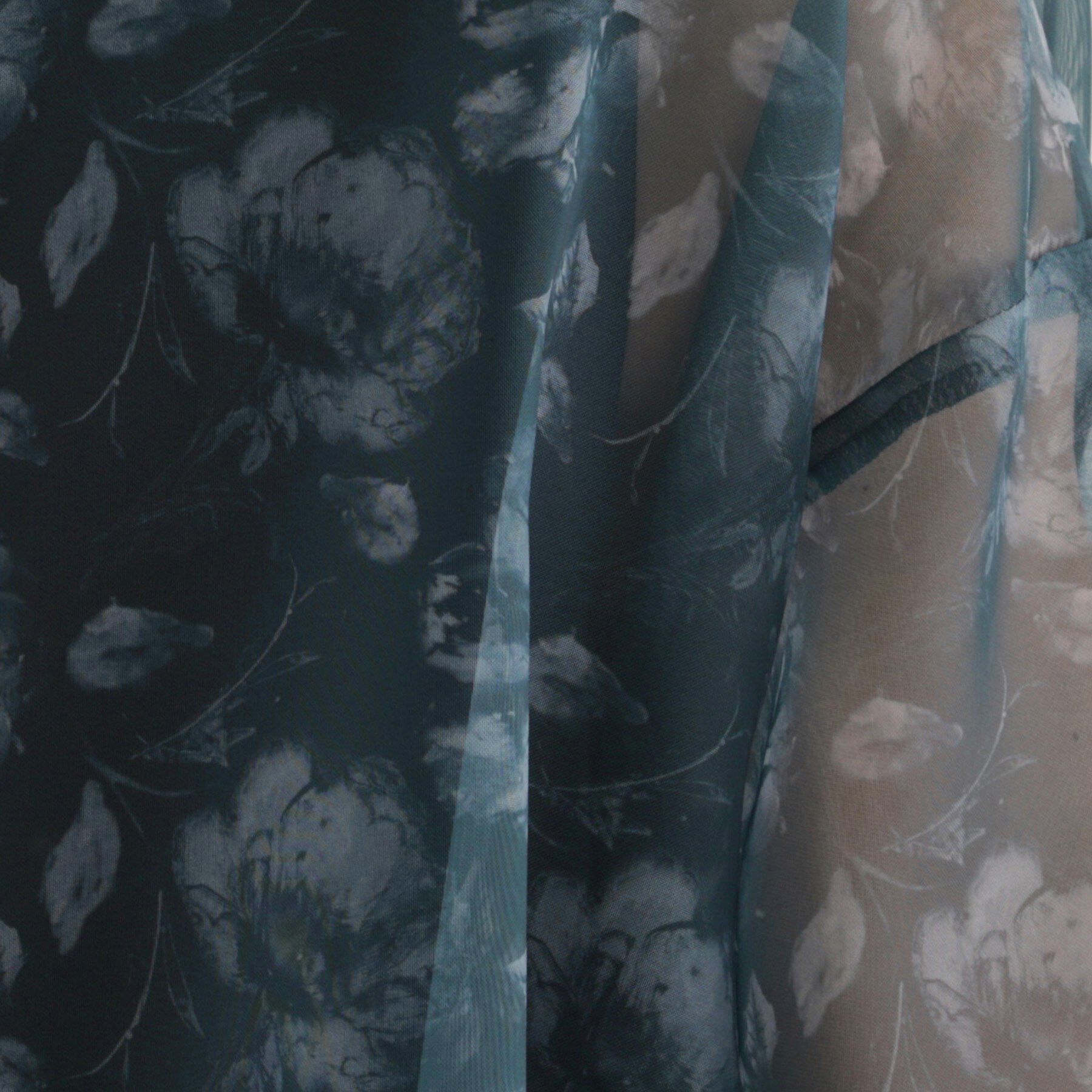 tk.TAKEO KIKUCHI「シアーフラワーシャツ」|シャツ・ブラウス|