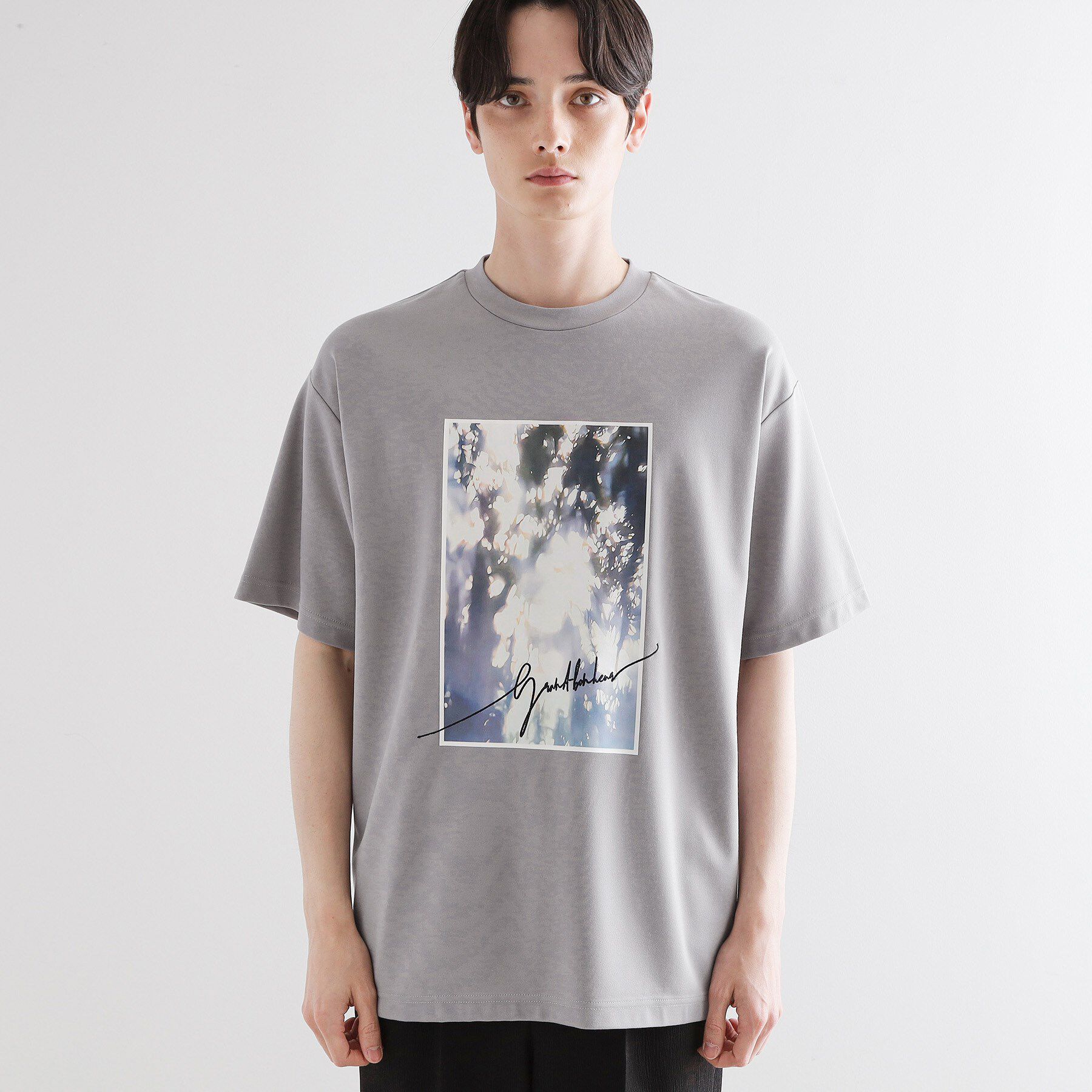 tk.TAKEO KIKUCHI「ハートグラフィックTシャツ」|Tシャツ・カットソー|