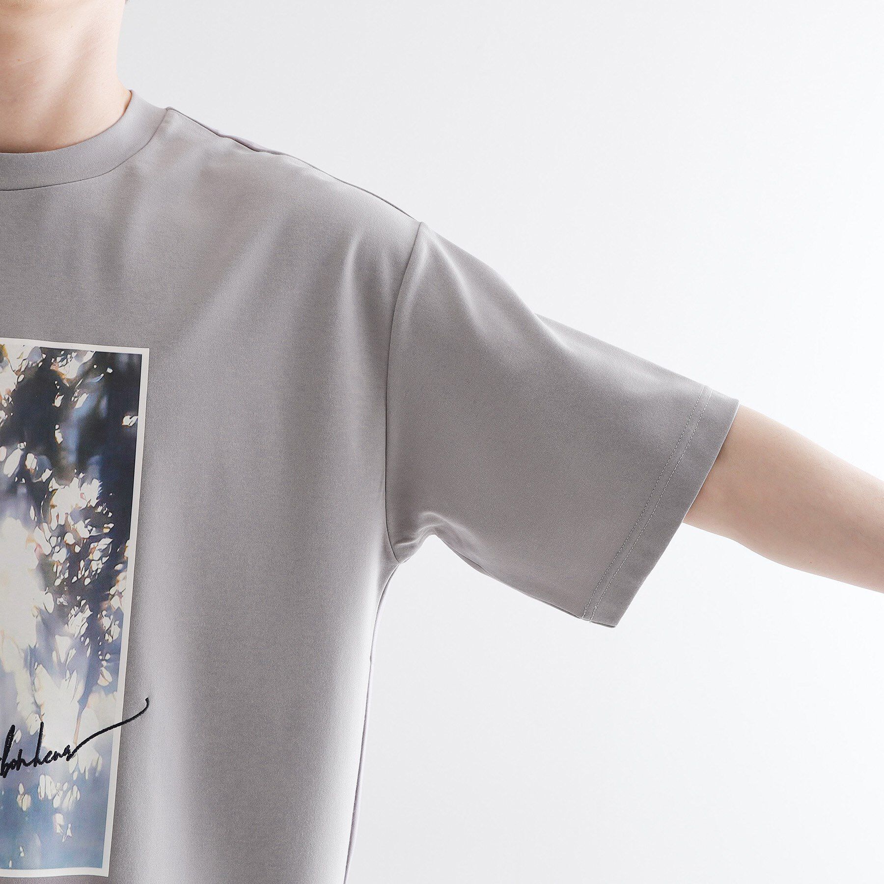 tk.TAKEO KIKUCHI「ハートグラフィックTシャツ」|Tシャツ・カットソー|