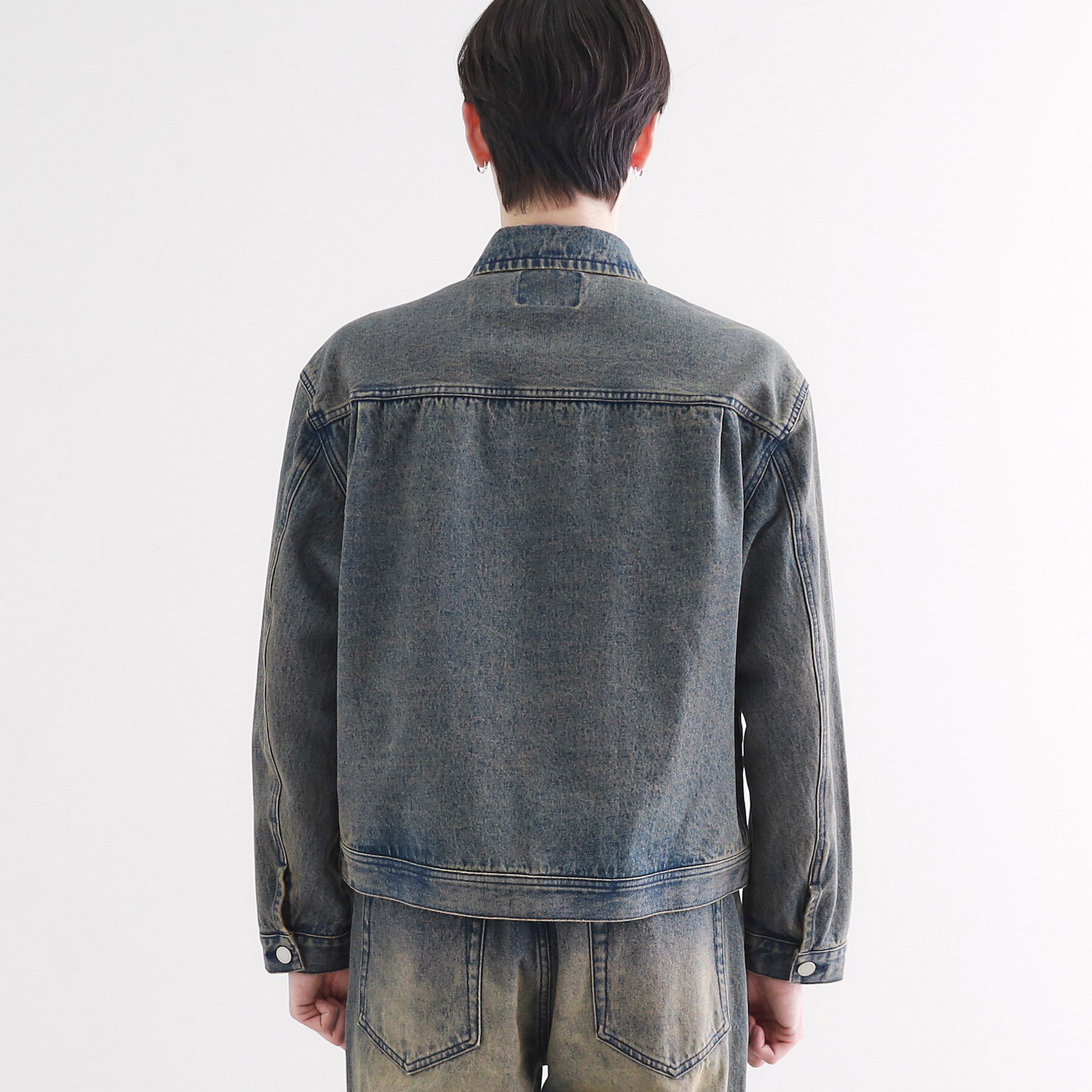 tk.TAKEO KIKUCHI「デニムブルゾン」|デニムジャケット|