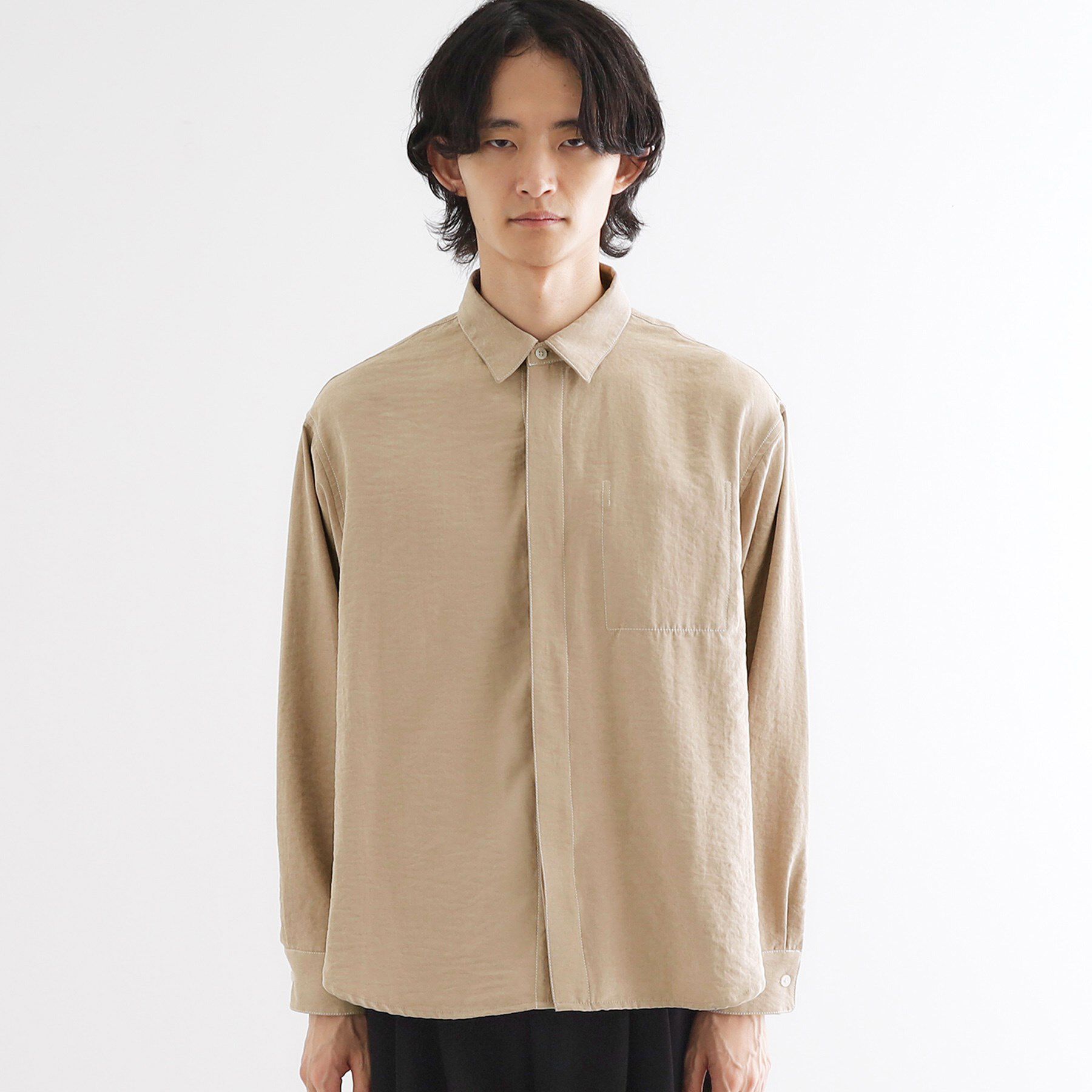 tk.TAKEO KIKUCHI「ビンテージフィブリルライクシャツ」|シャツ・ブラウス|