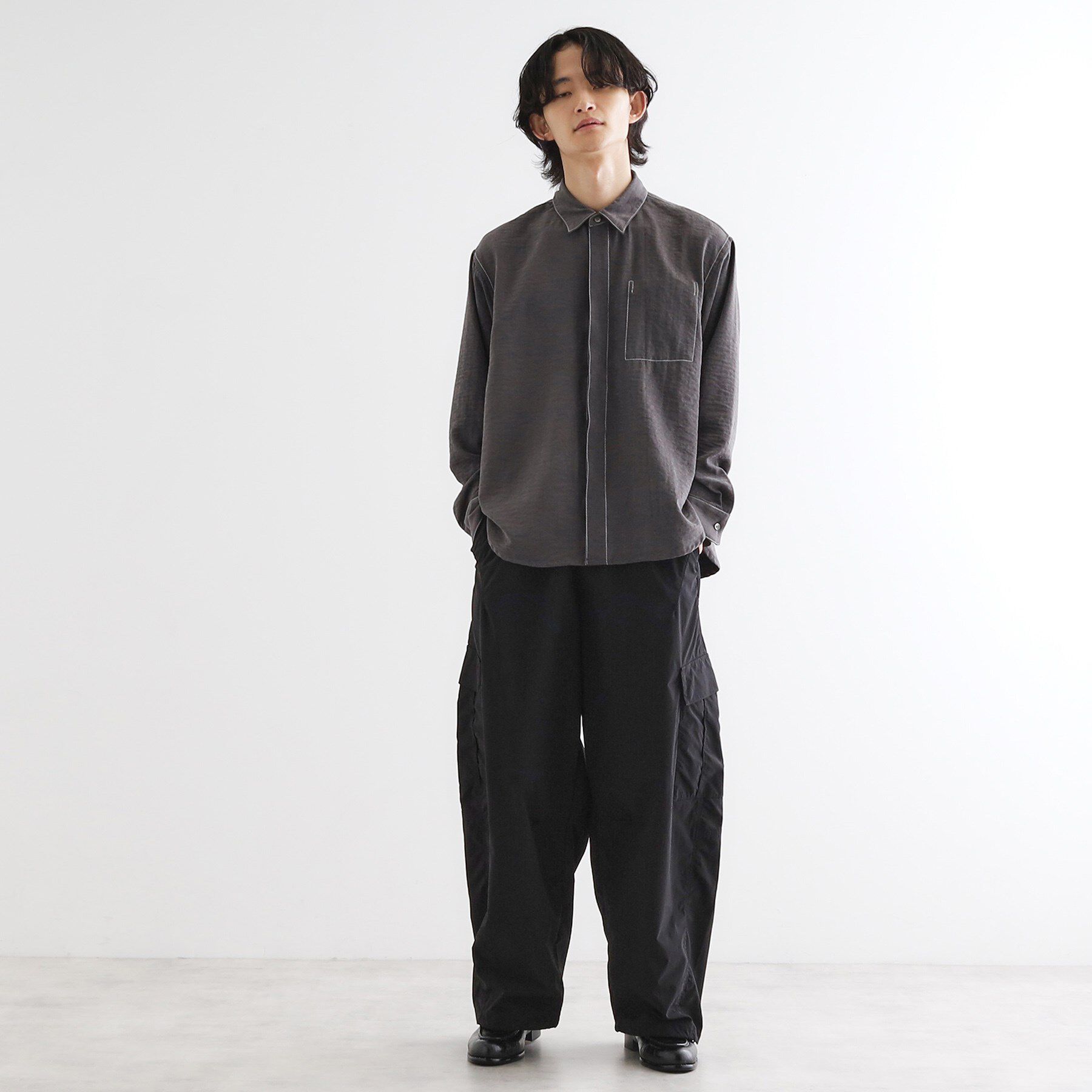 tk.TAKEO KIKUCHI「ビンテージフィブリルライクシャツ」|シャツ・ブラウス|