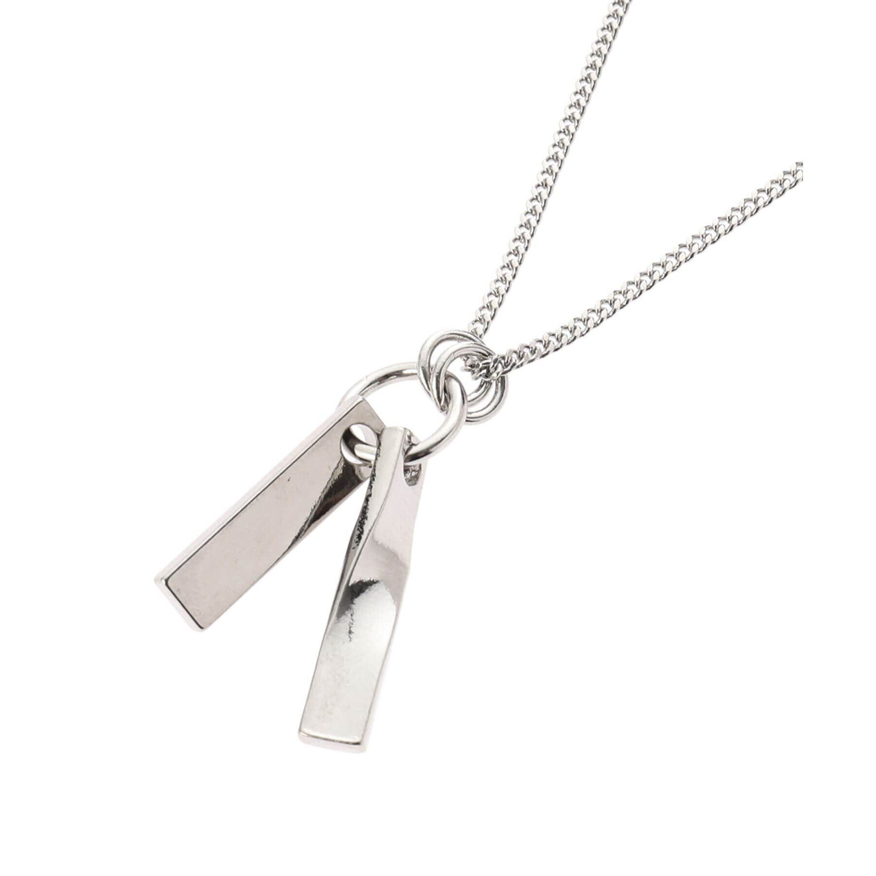 tk.TAKEO KIKUCHI「ツインバー プレート ネックレス」|ネックレス|