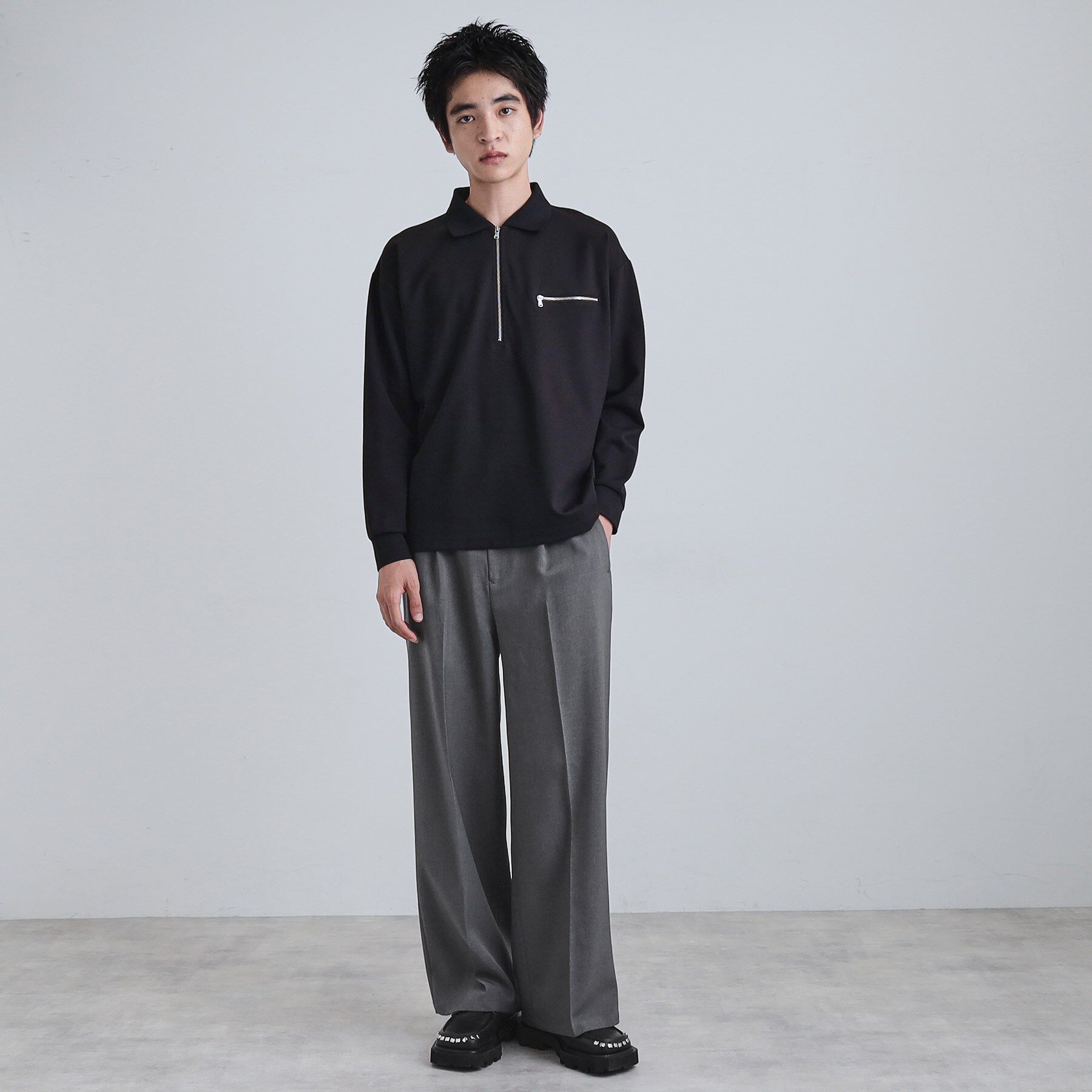 tk.TAKEO KIKUCHI「ワイドストレートパンツ」|その他|