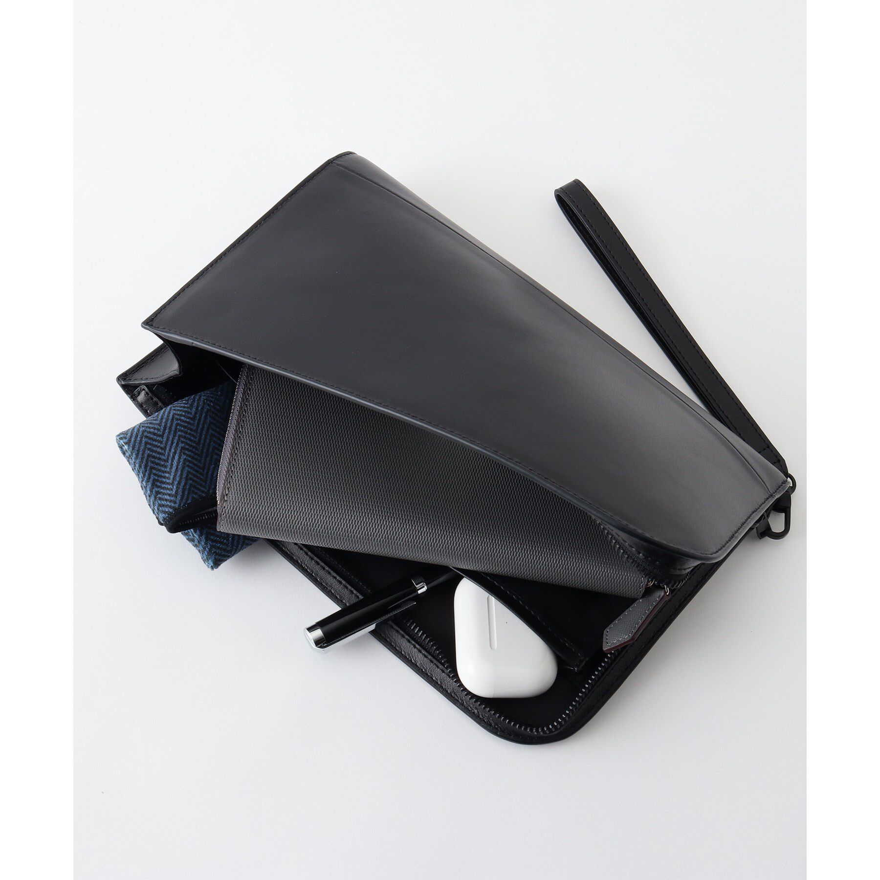 tk.TAKEO KIKUCHI「【冠婚葬祭】レザー クラッチバッグ」|クラッチバッグ|