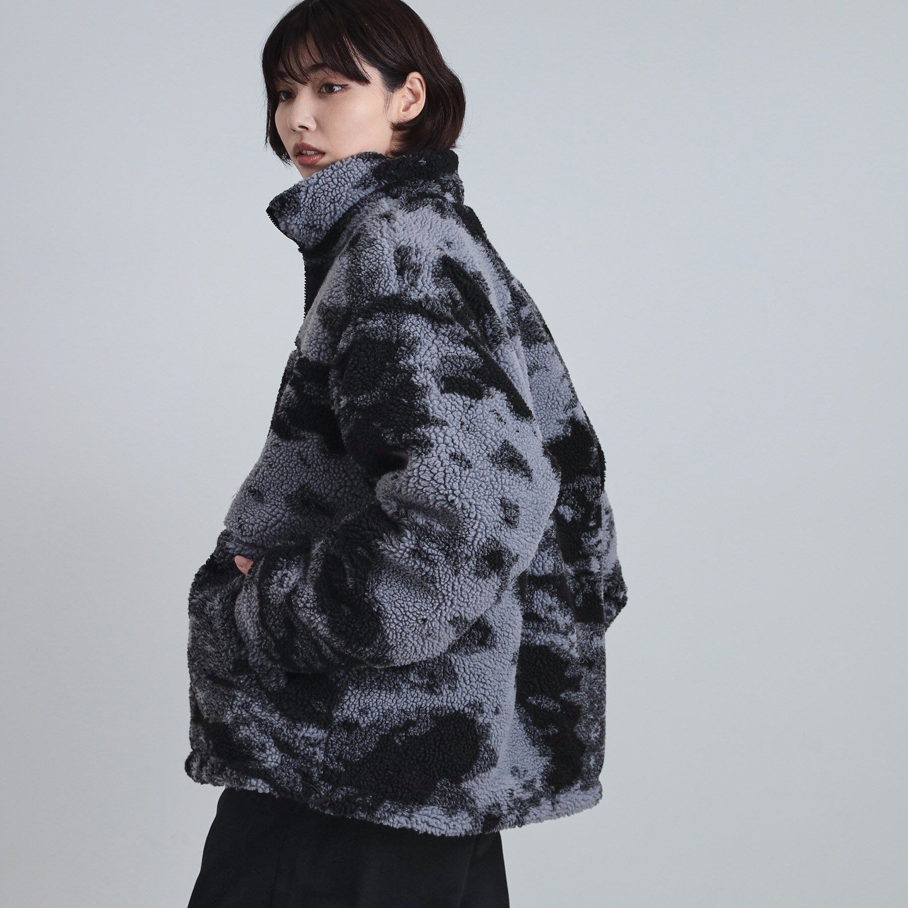 tk.TAKEO KIKUCHI「【WEB限定】リバーシブルボアブルゾン」|ブルゾン・スタジャン|