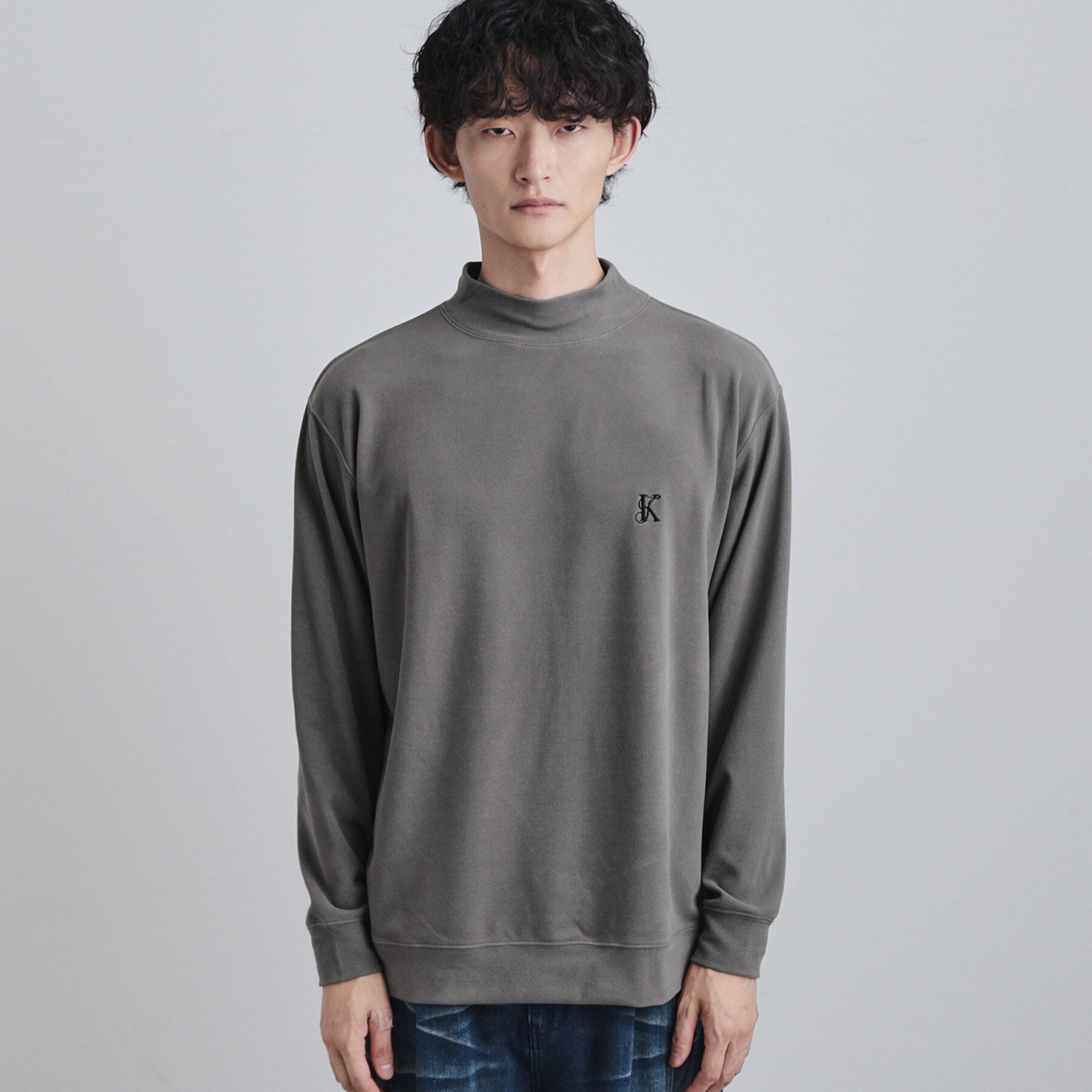 tk.TAKEO KIKUCHI「モイスチャースムースモックネックカットソー」|Tシャツ・カットソー|