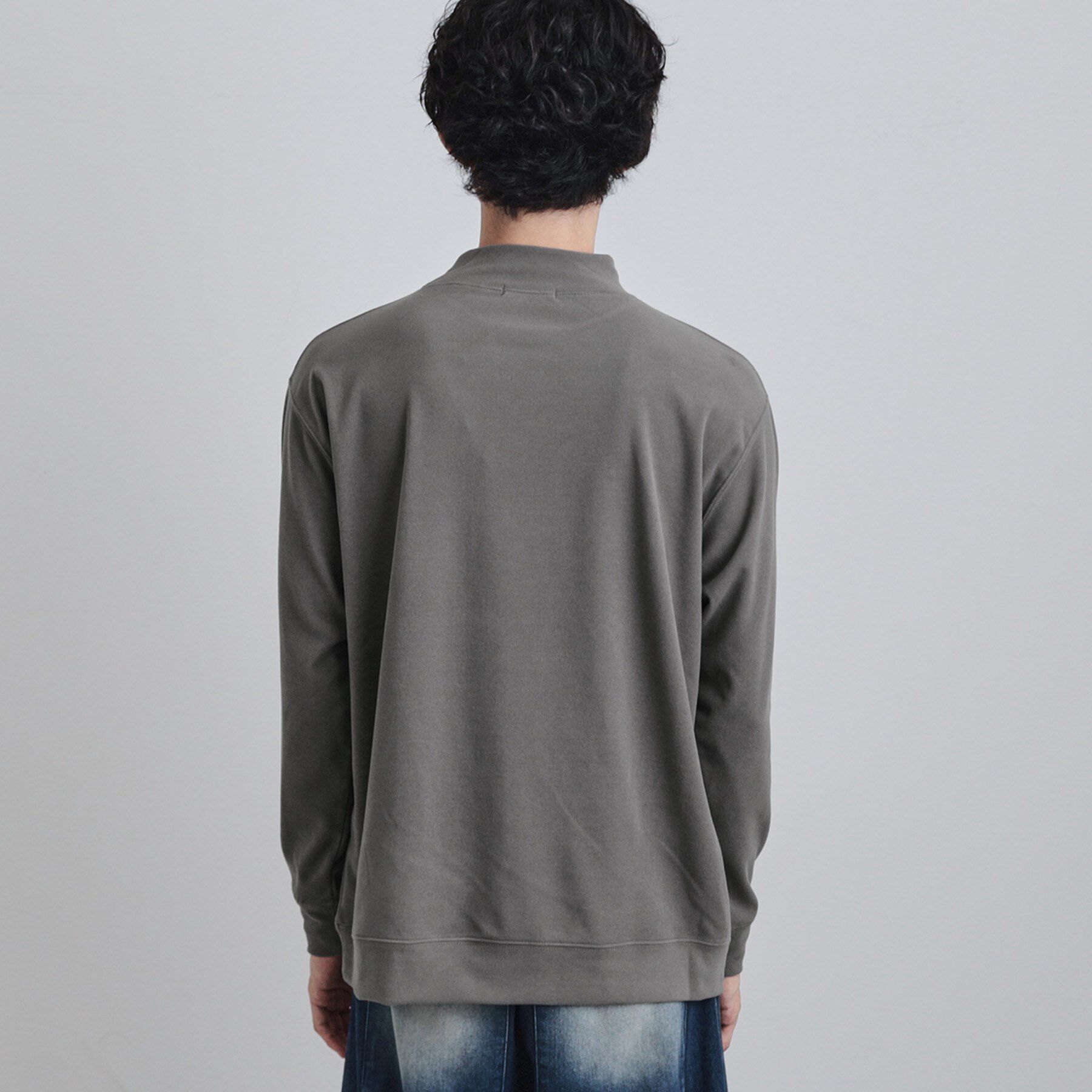 tk.TAKEO KIKUCHI「モイスチャースムースモックネックカットソー」|Tシャツ・カットソー|