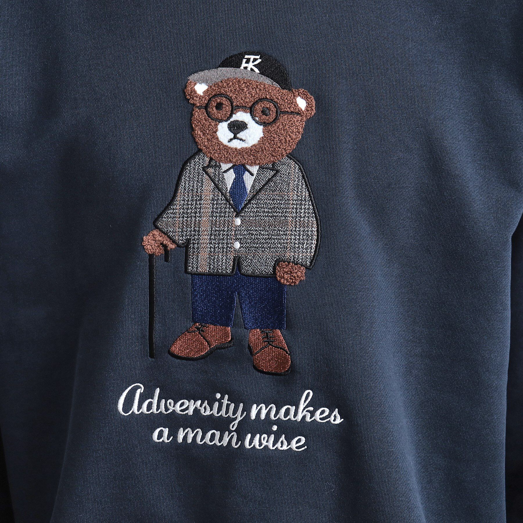 tk.TAKEO KIKUCHI「クマサガラスウェット」|パーカー|