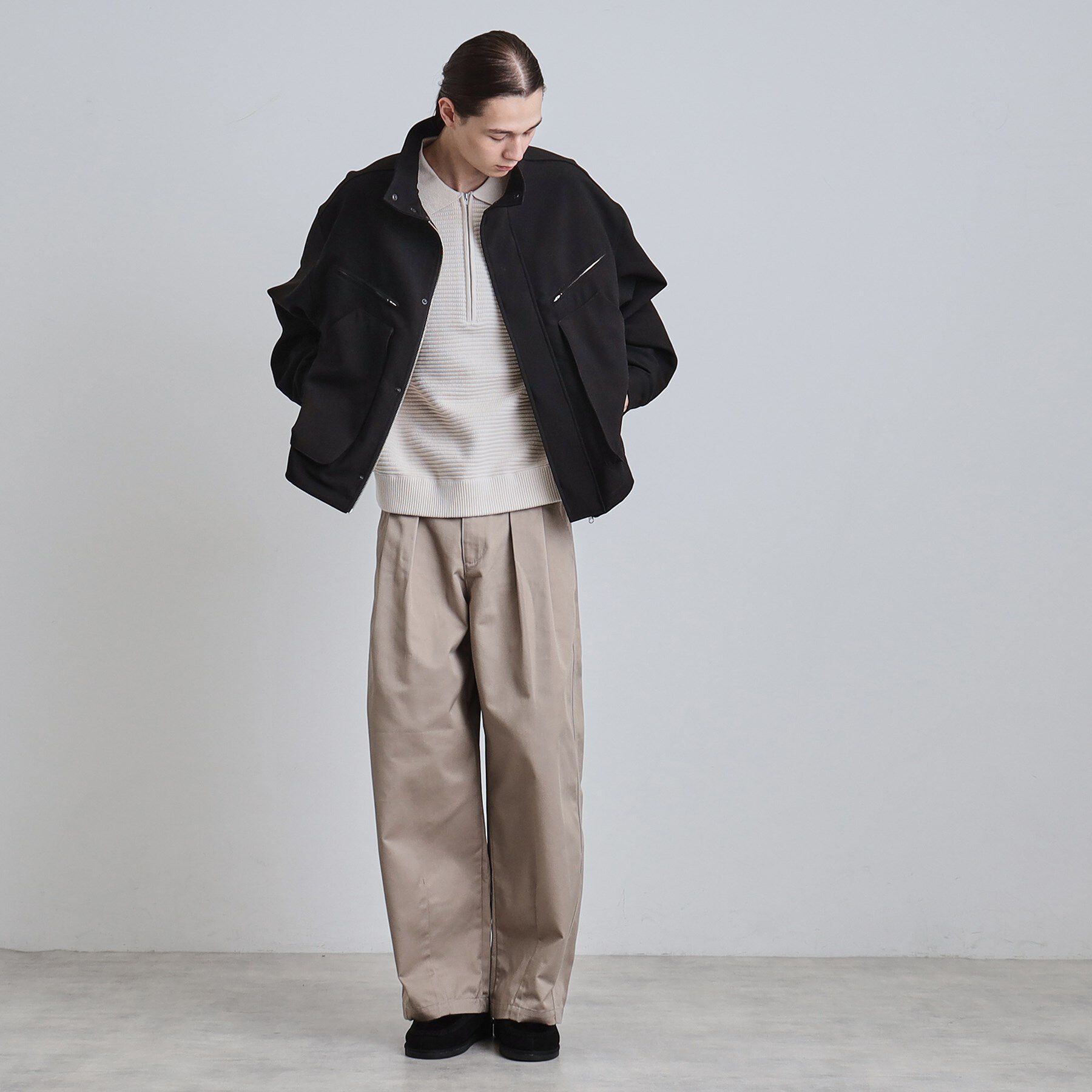 tk.TAKEO KIKUCHI「フライトジャケット」|ブルゾン・スタジャン|