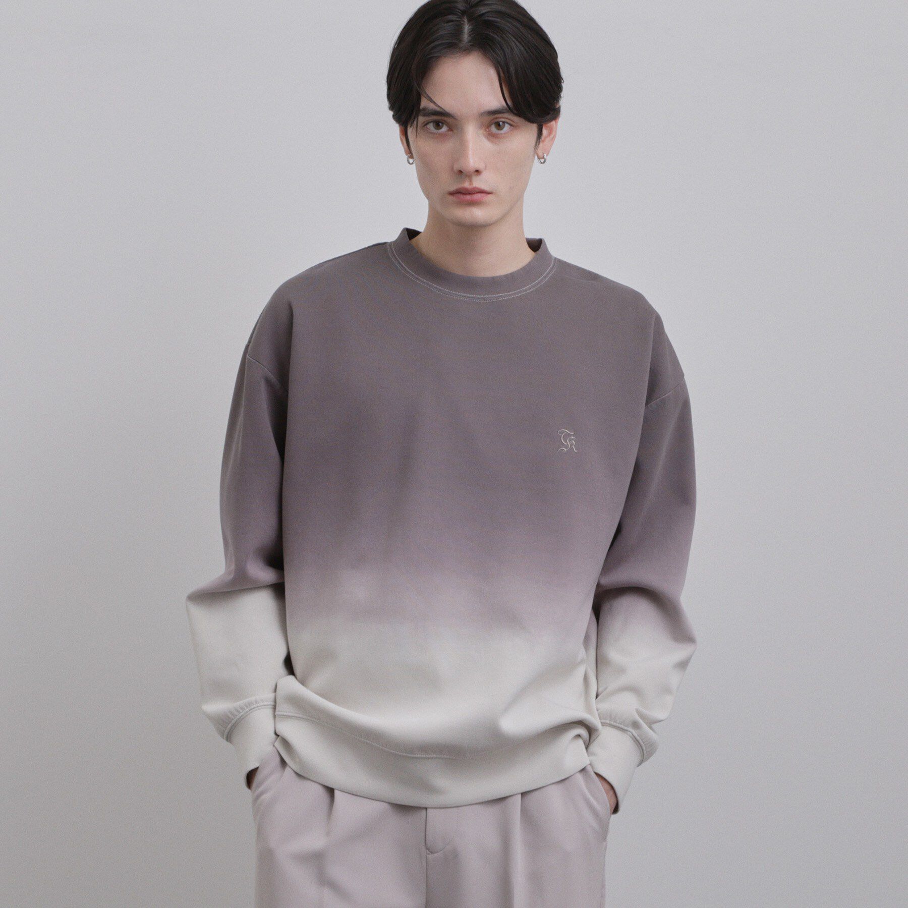 tk.TAKEO KIKUCHI「グラデーションスウェット」|パーカー|