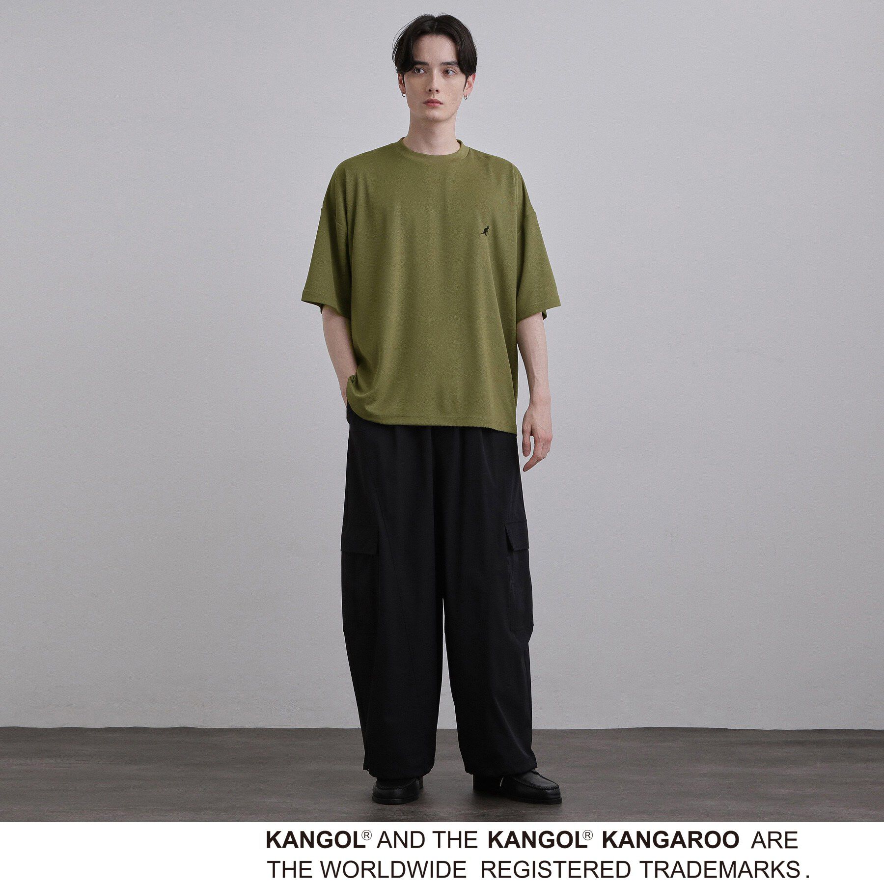 tk.TAKEO KIKUCHI「KANGOL ワンポイントTシャツ」|Tシャツ・カットソー|