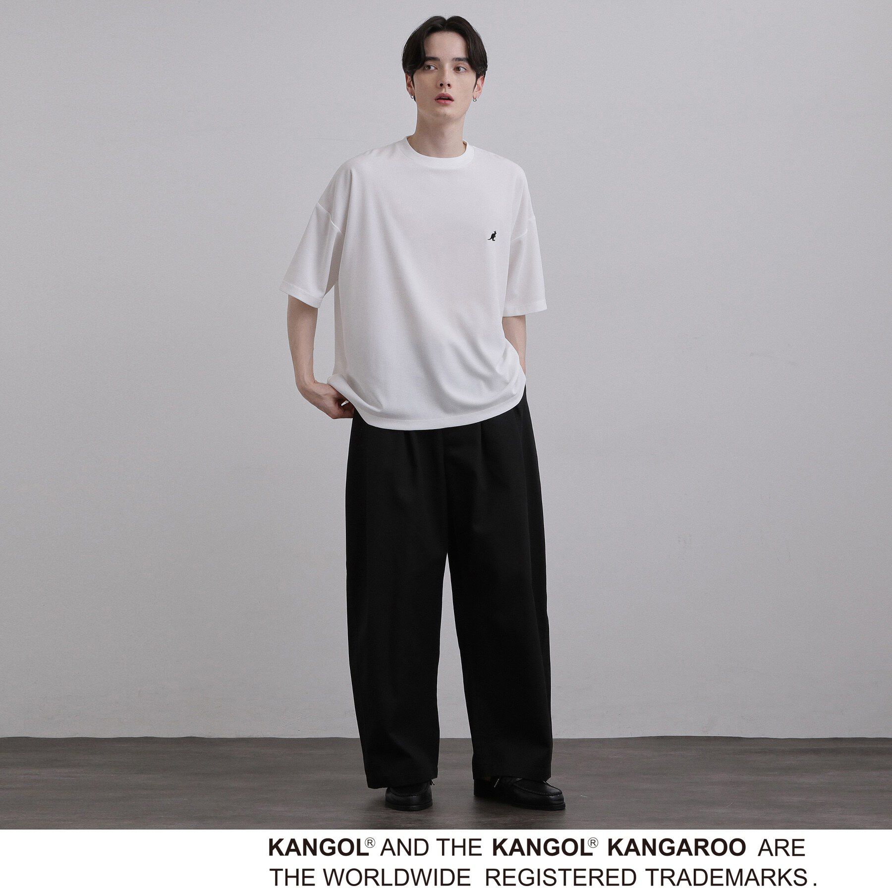 tk.TAKEO KIKUCHI「KANGOL ワンポイントTシャツ」|Tシャツ・カットソー|