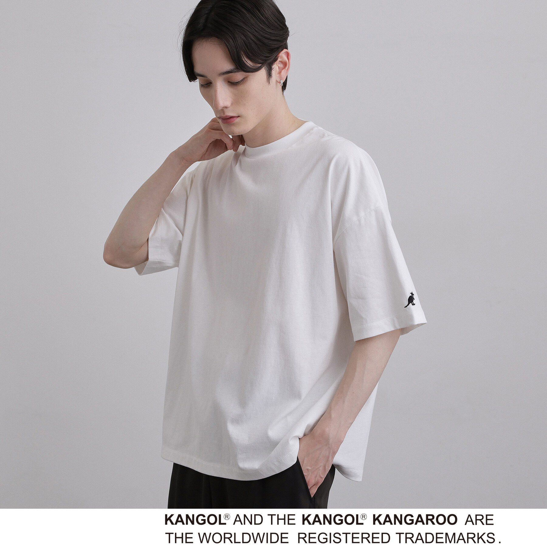 tk.TAKEO KIKUCHI「KANGOL バックプリントTシャツ」|Tシャツ・カットソー|