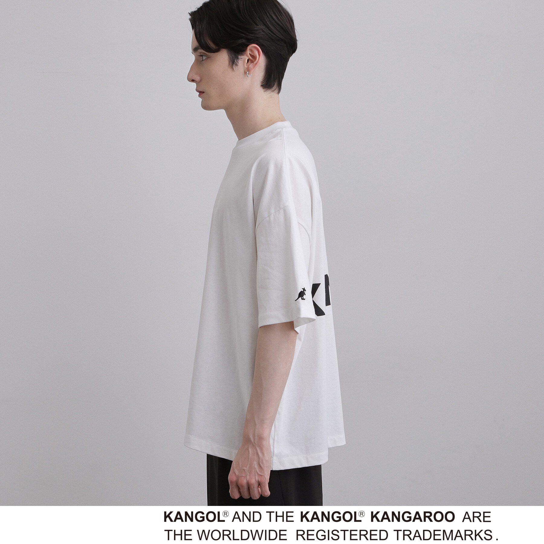 tk.TAKEO KIKUCHI「KANGOL バックプリントTシャツ」|Tシャツ・カットソー|
