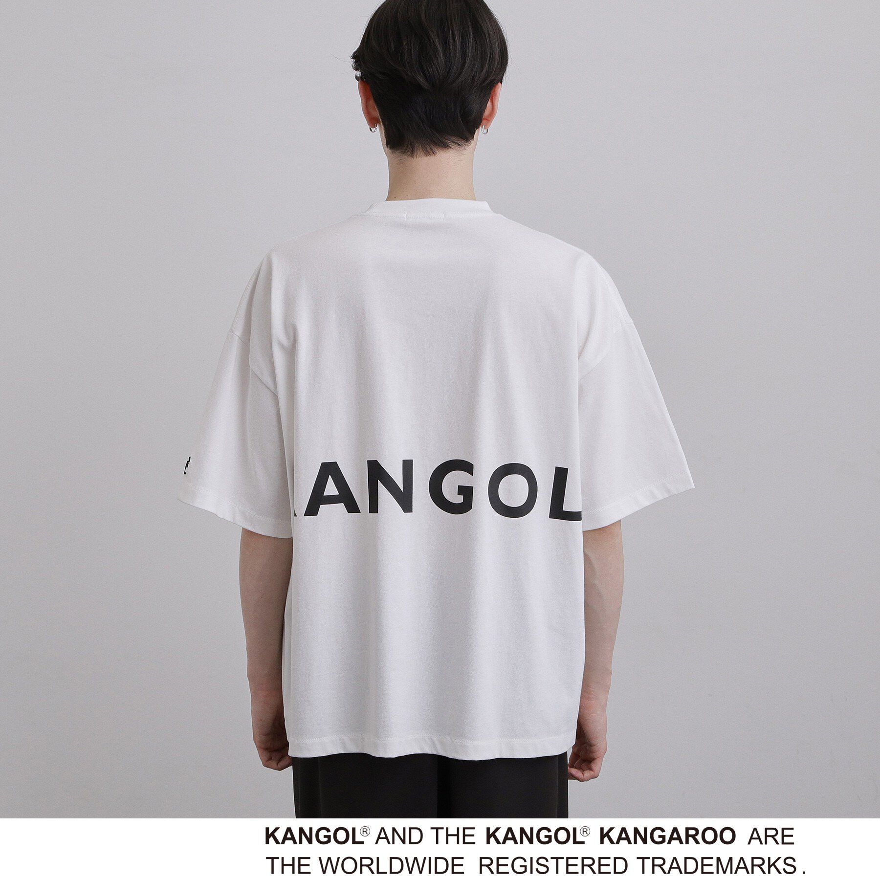 tk.TAKEO KIKUCHI「KANGOL バックプリントTシャツ」|Tシャツ・カットソー|