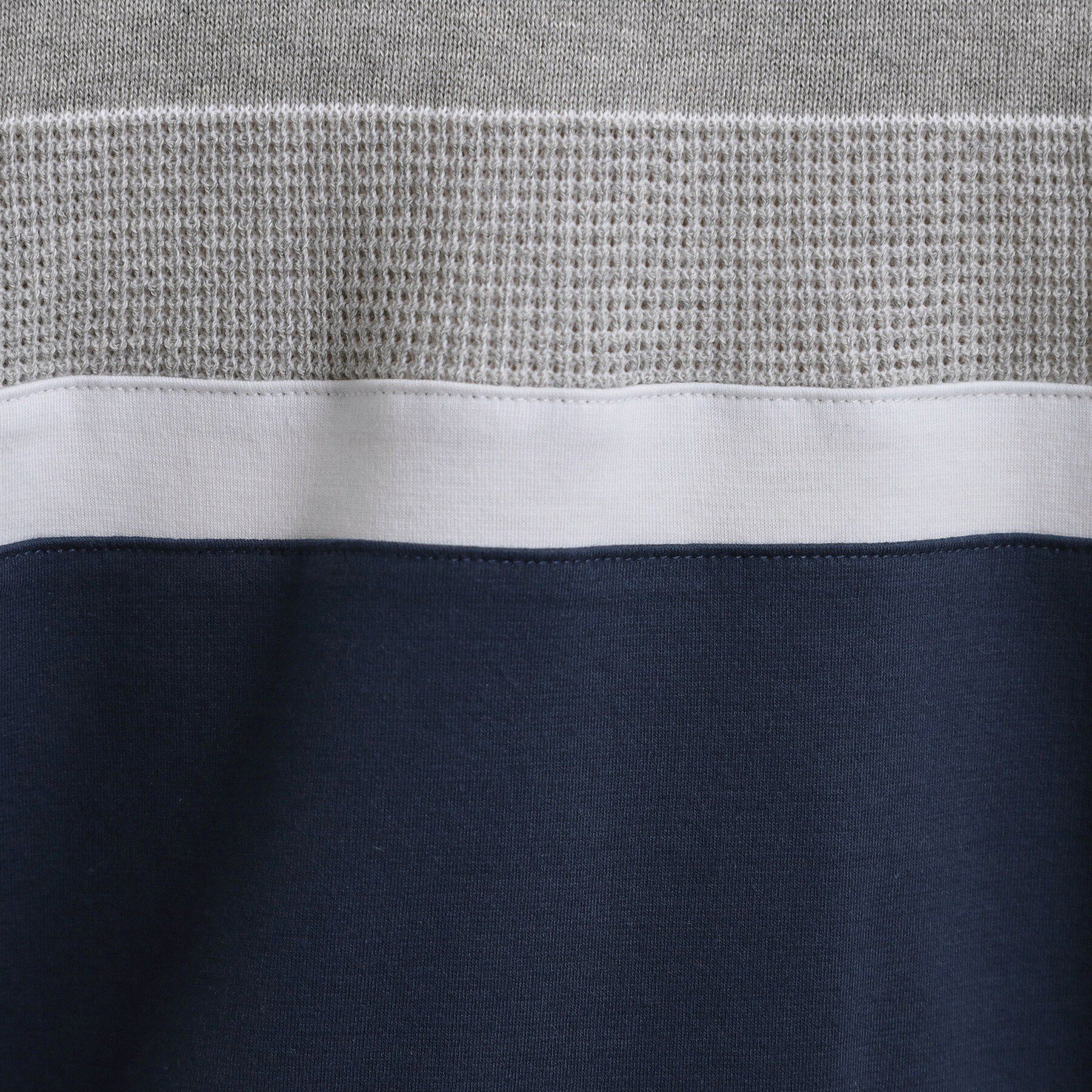 tk.TAKEO KIKUCHI「パネルニット切替カットソー」|Tシャツ・カットソー|