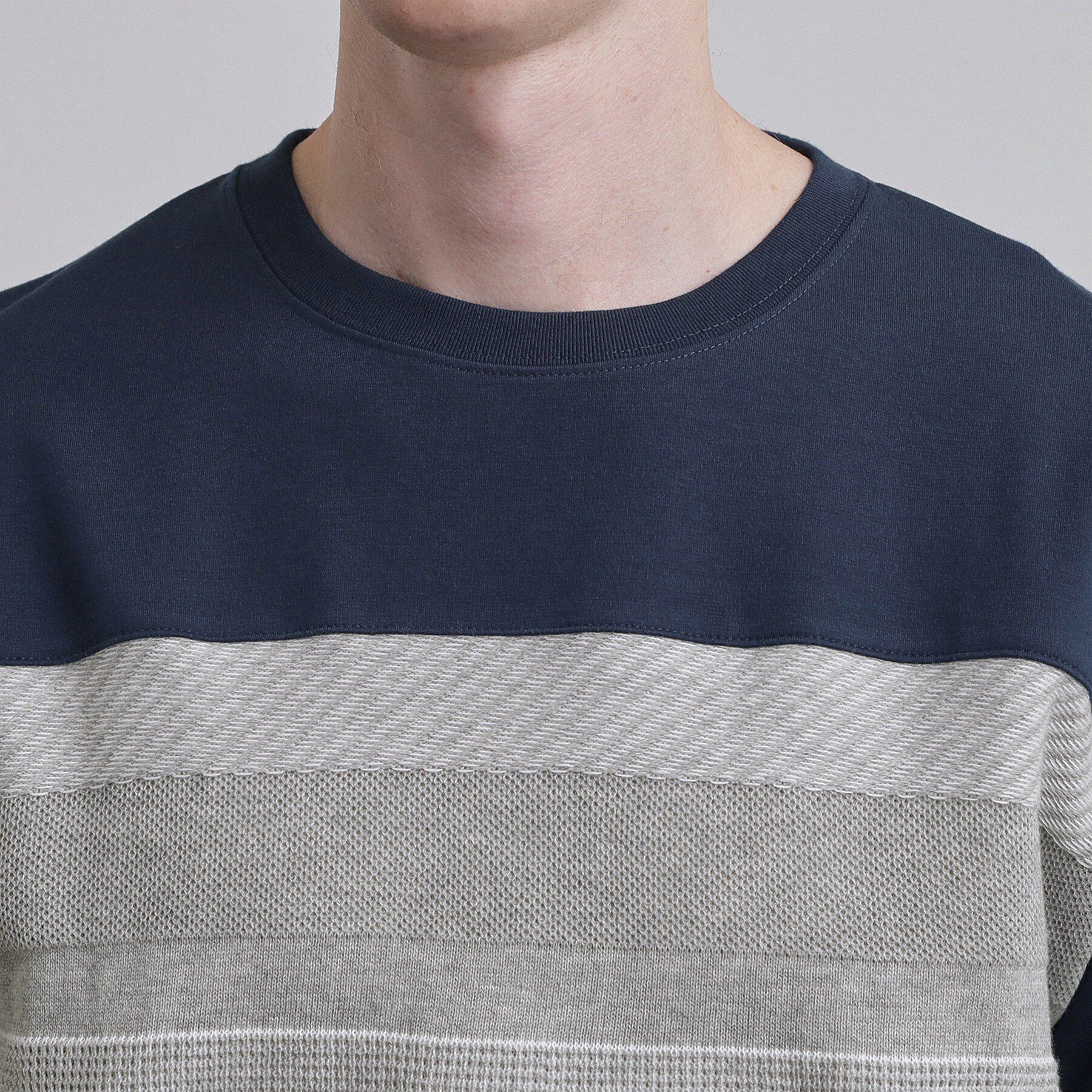 tk.TAKEO KIKUCHI「パネルニット切替カットソー」|Tシャツ・カットソー|