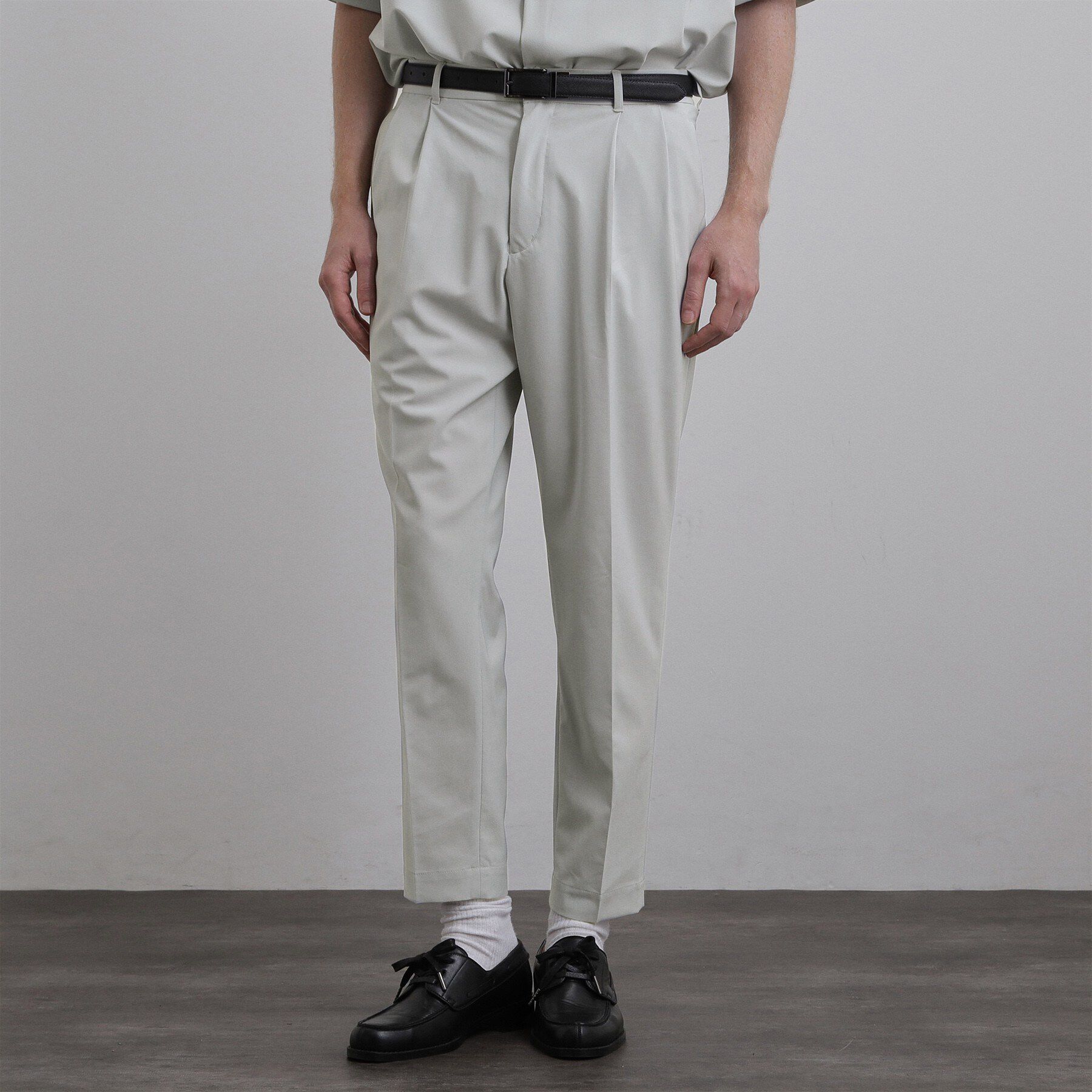 tk.TAKEO KIKUCHI「COOLMAX（R）テーパードスラックス」|その他|