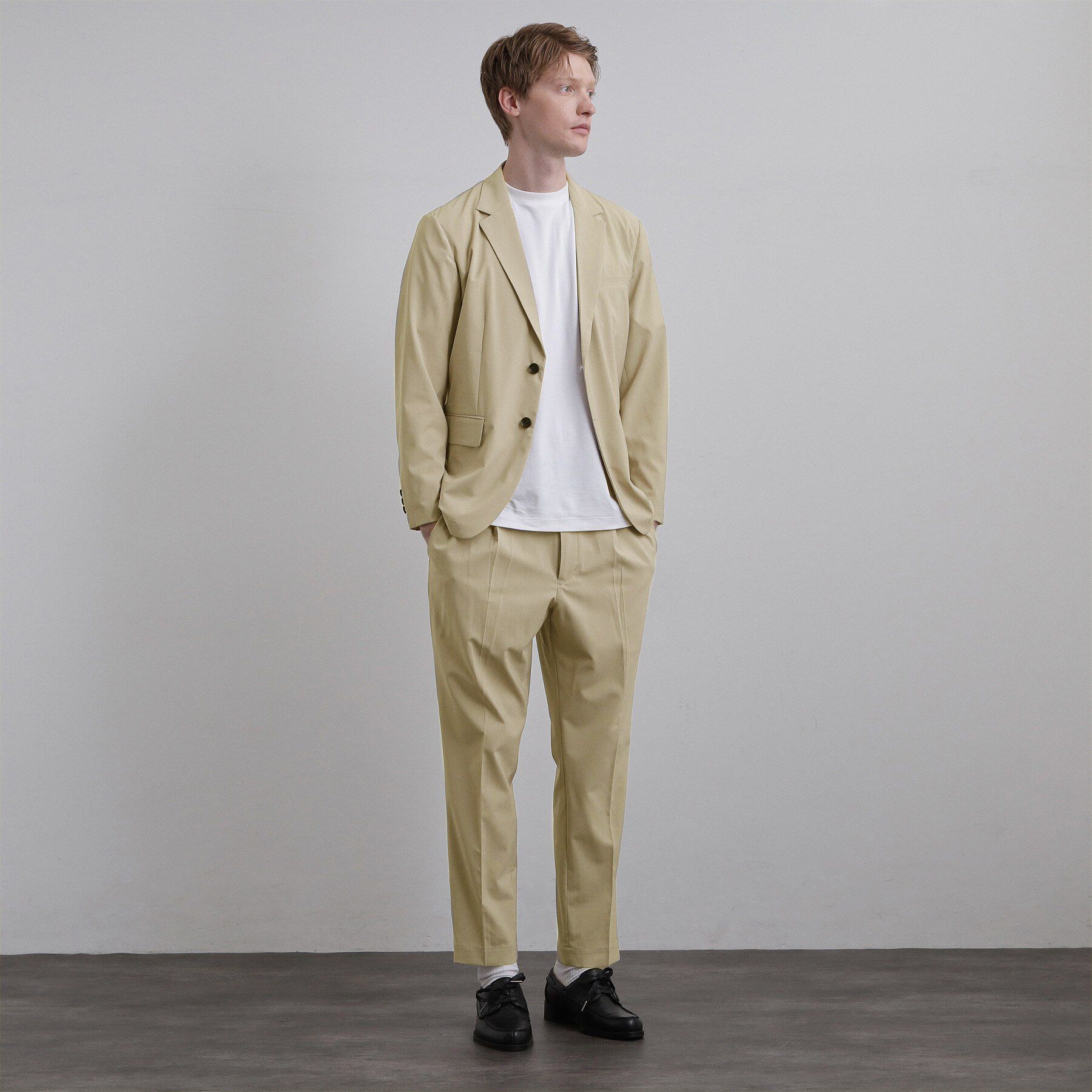 tk.TAKEO KIKUCHI「COOLMAX（R）テーパードスラックス」|その他|