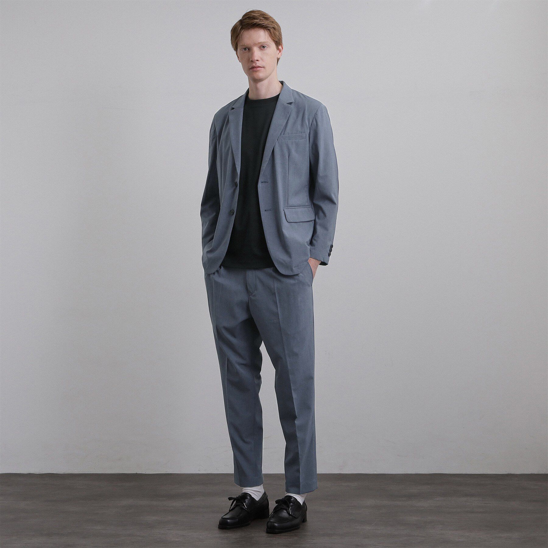 tk.TAKEO KIKUCHI「COOLMAX（R）テーパードスラックス」|その他|