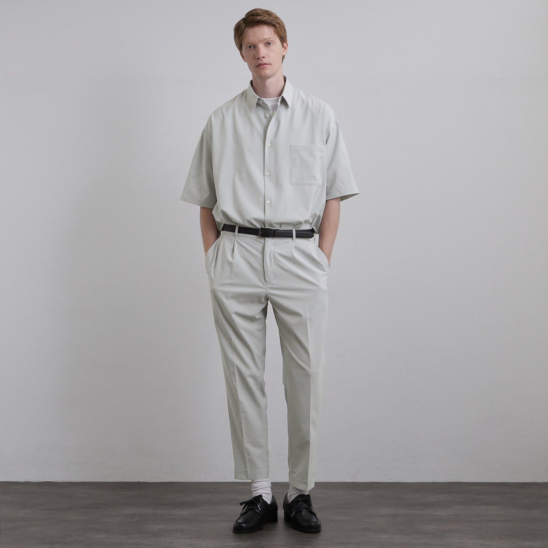 tk.TAKEO KIKUCHI「COOLMAX（R）テーパードスラックス」|その他|