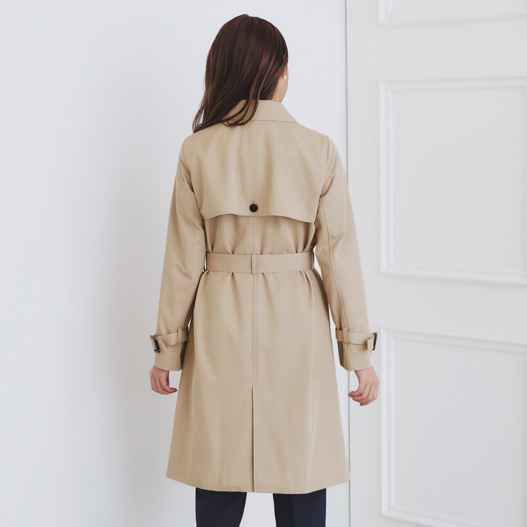 index「《XS-3Lsize》通勤対応/トレンチコート【洗濯機洗い可/撥水/親水性防汚】」|トレンチコート|