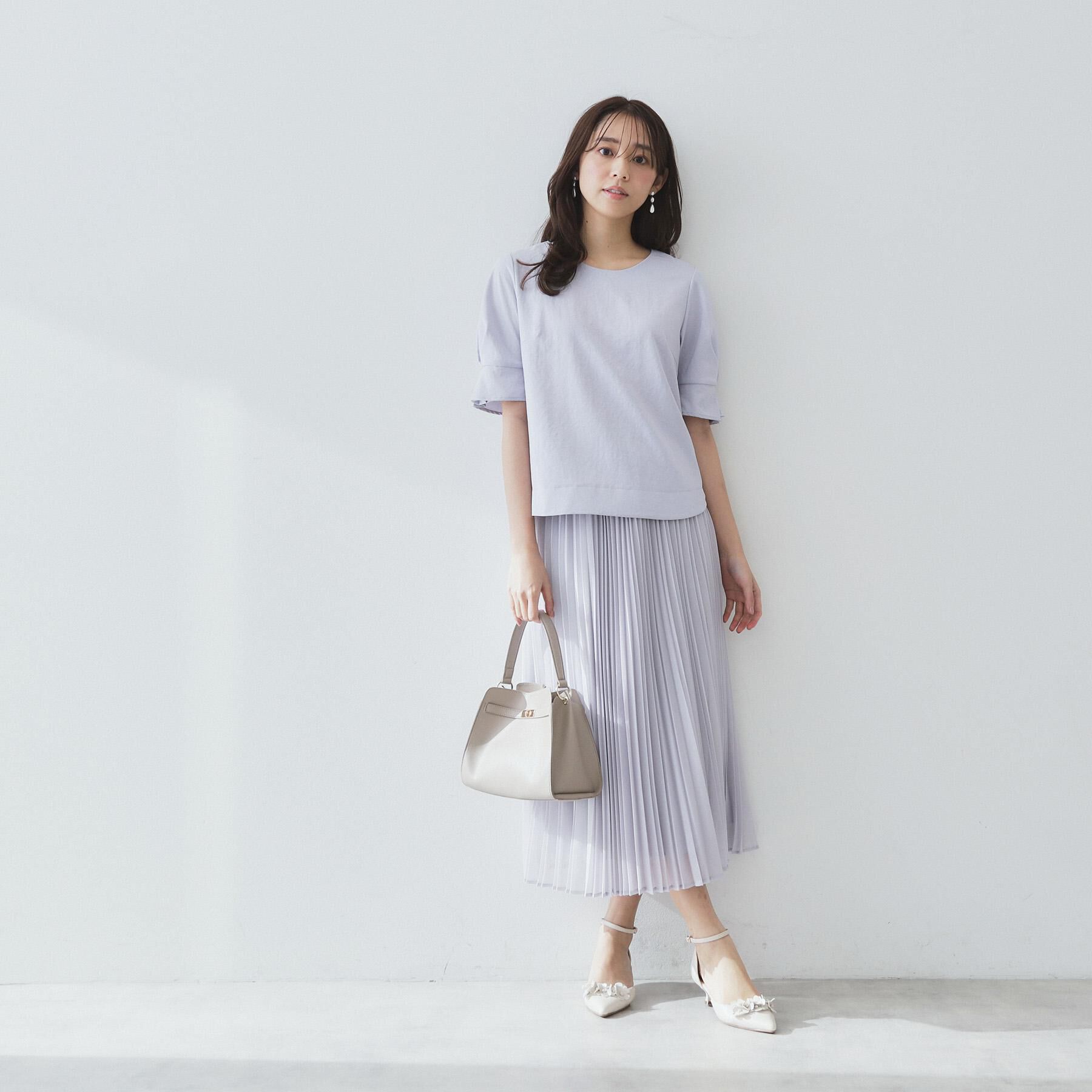 index「シアープリーツフレアスカート【洗濯機洗い可】」|スカート|